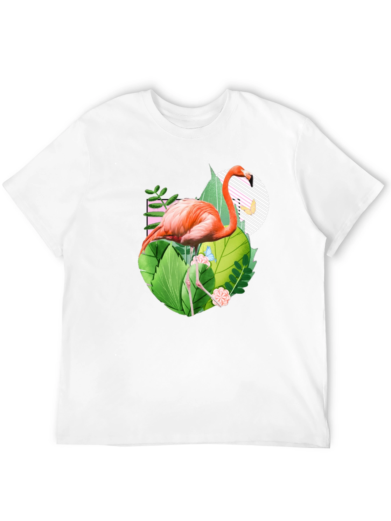 Tropical Flamingo Graphic Tee