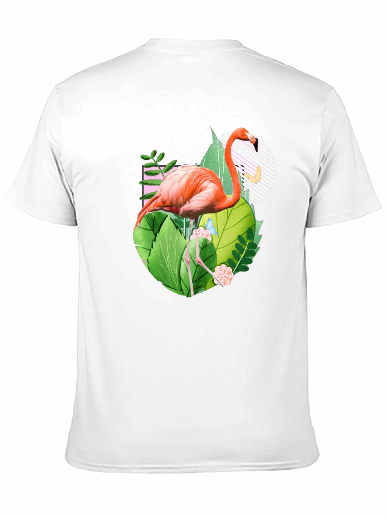 Tropical Flamingo Graphic Tee
