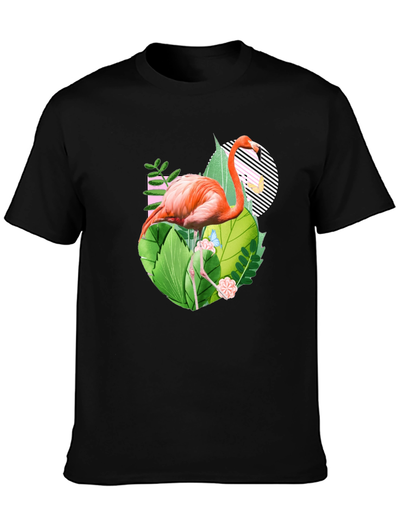 Tropical Flamingo Graphic Tee
