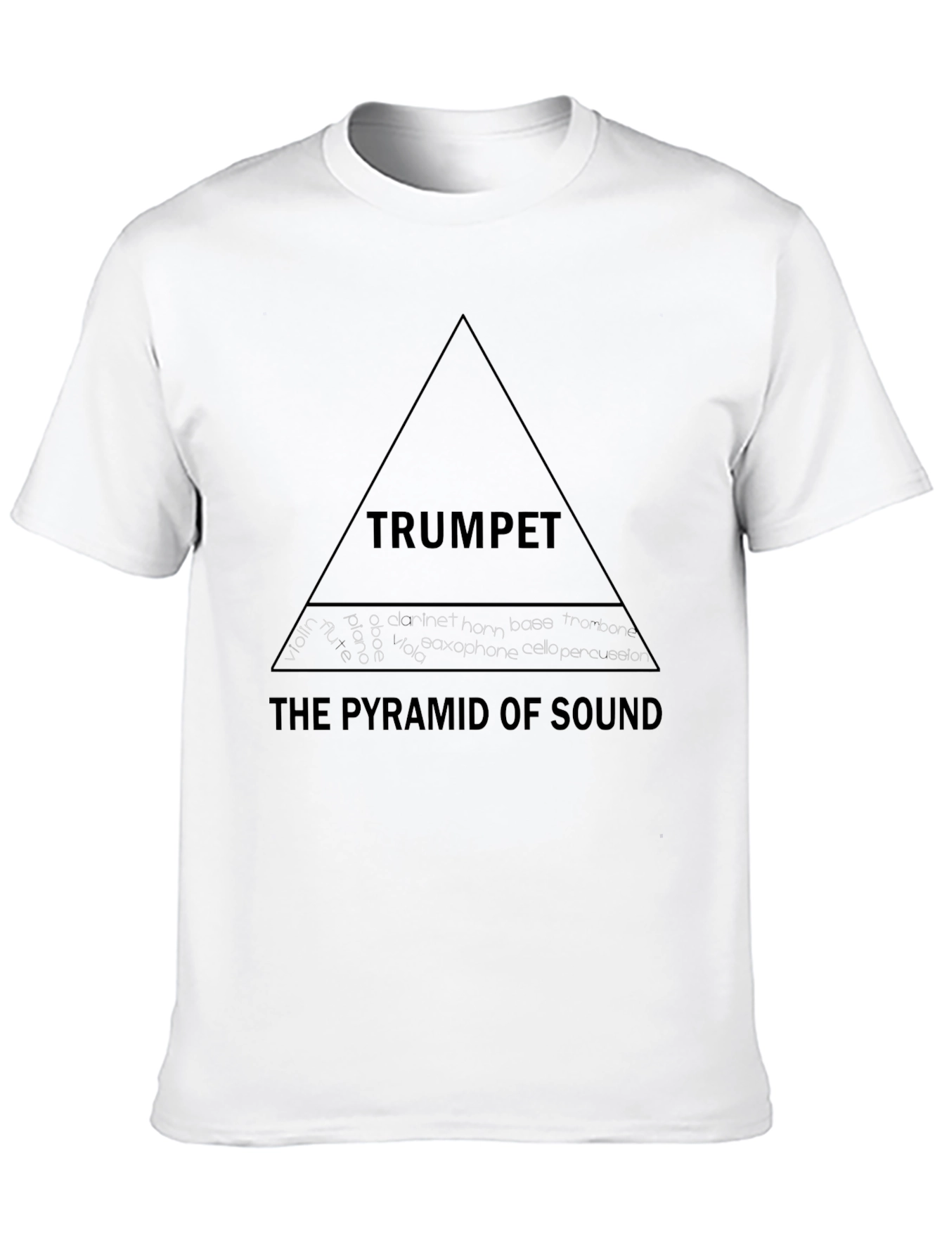 Pyramid of Sound Black T-Shirt