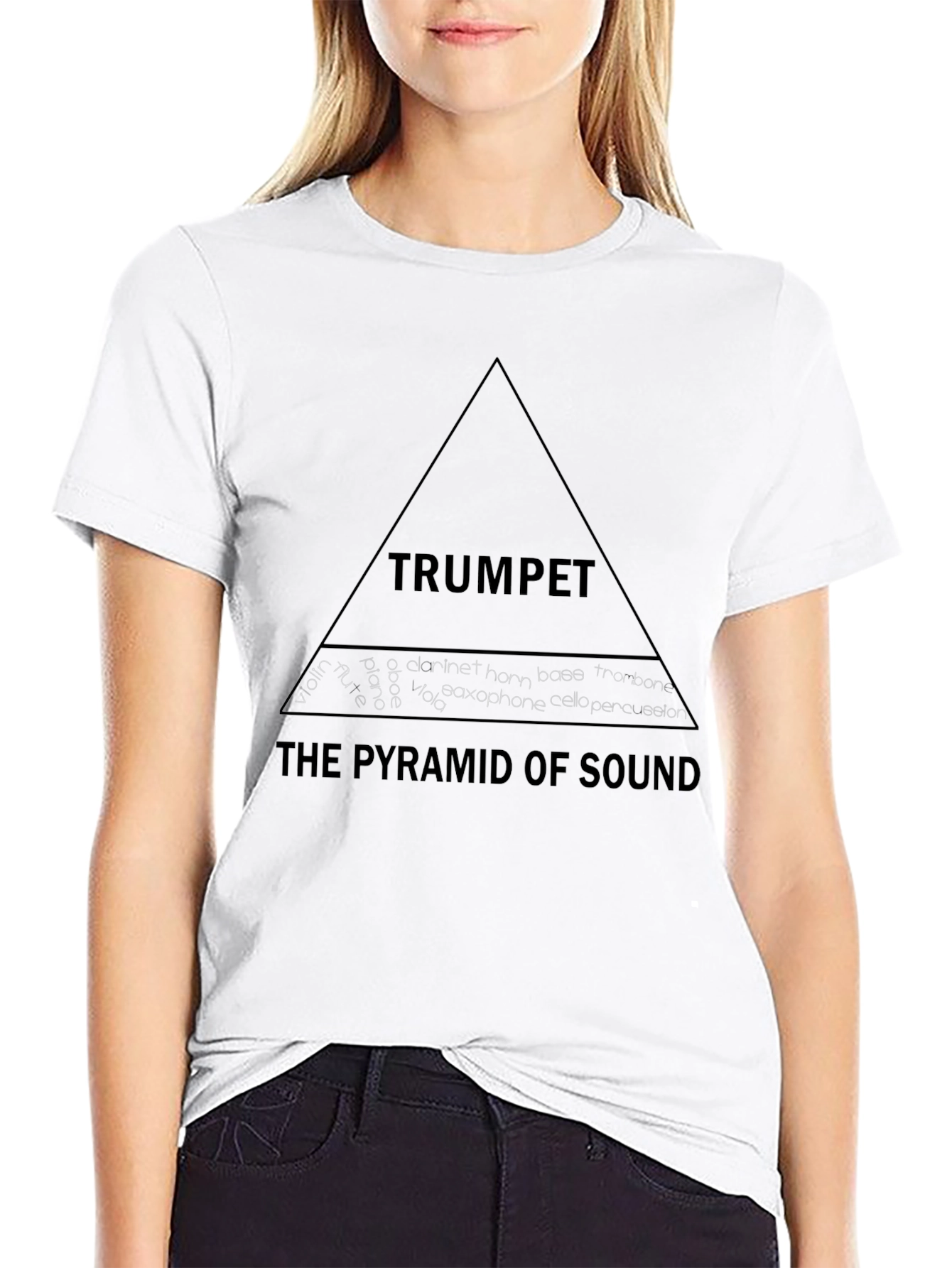 Pyramid of Sound Black T-Shirt