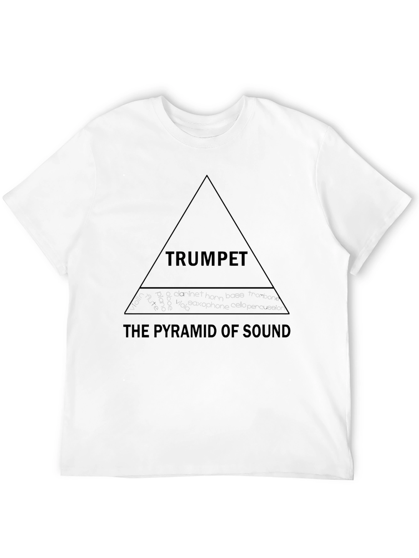 Pyramid of Sound Black T-Shirt
