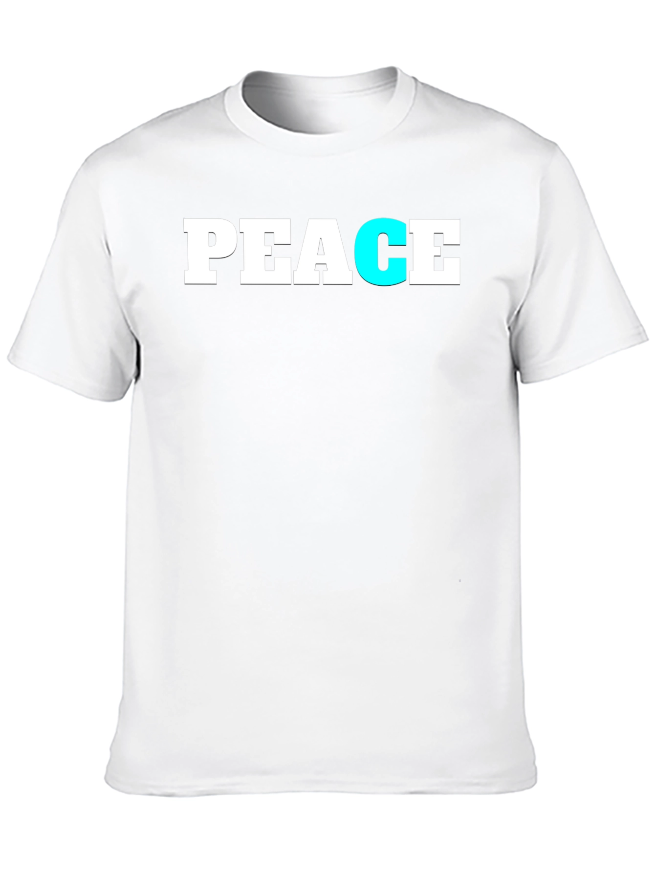 Peace Graphic Tee - Soft Cotton Blend