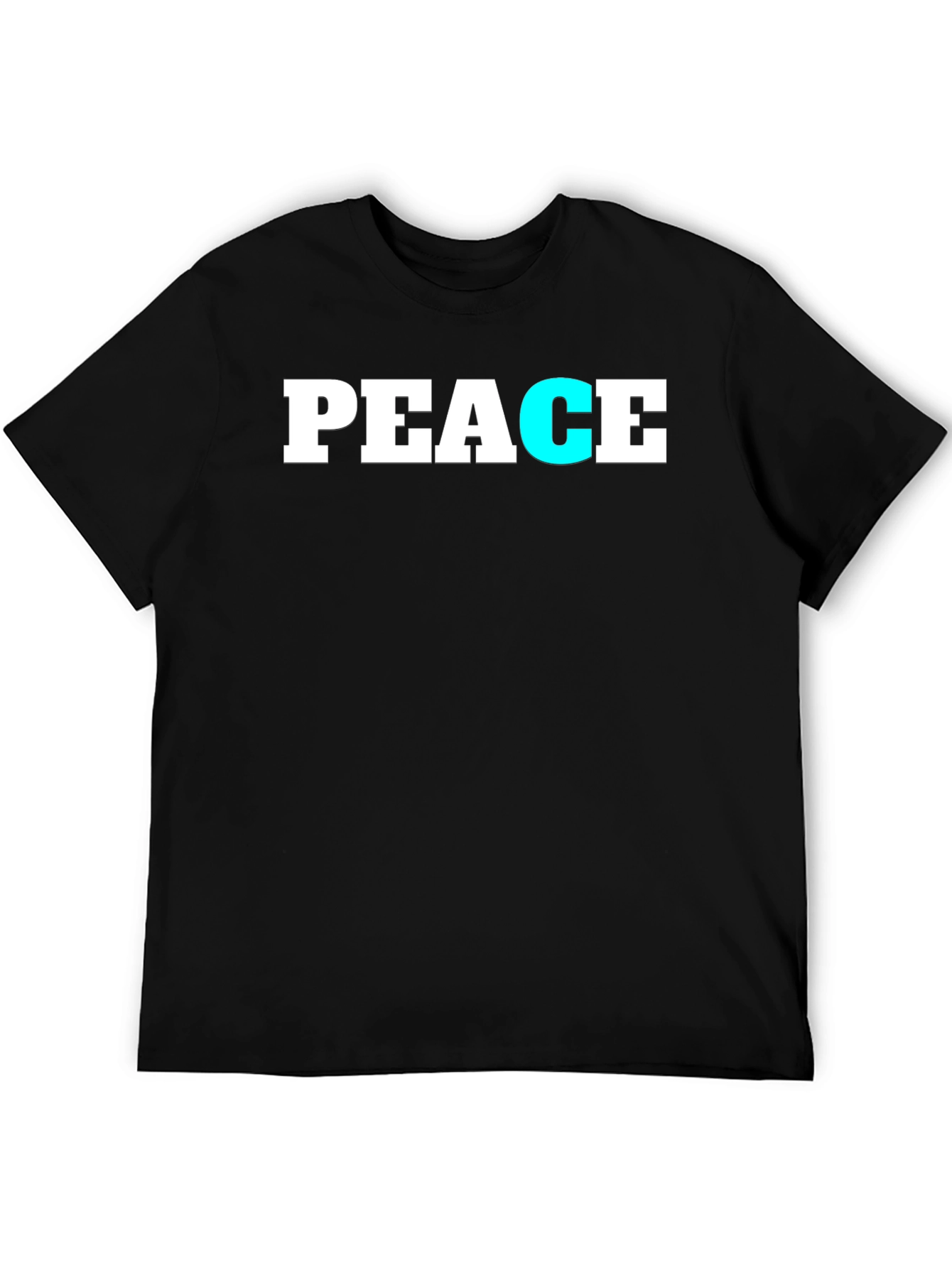 Peace Graphic Tee - Soft Cotton Blend