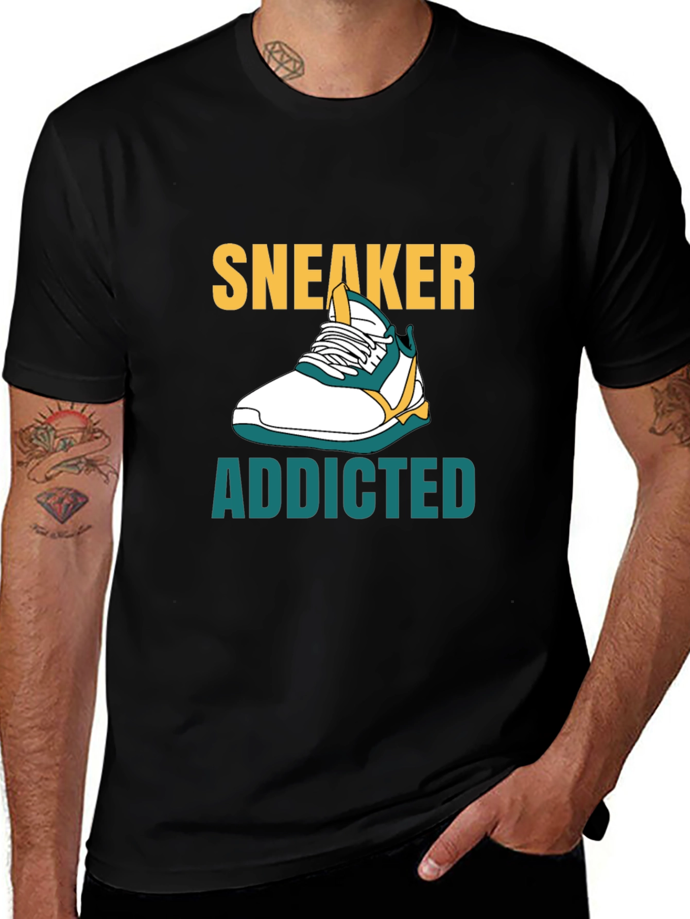 Sneaker Addicted Graphic T-Shirt