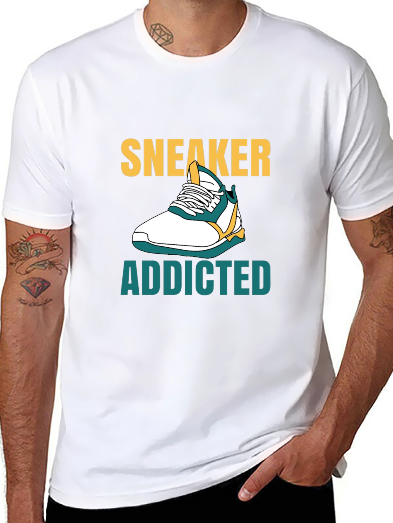 Sneaker Addicted Graphic T-Shirt