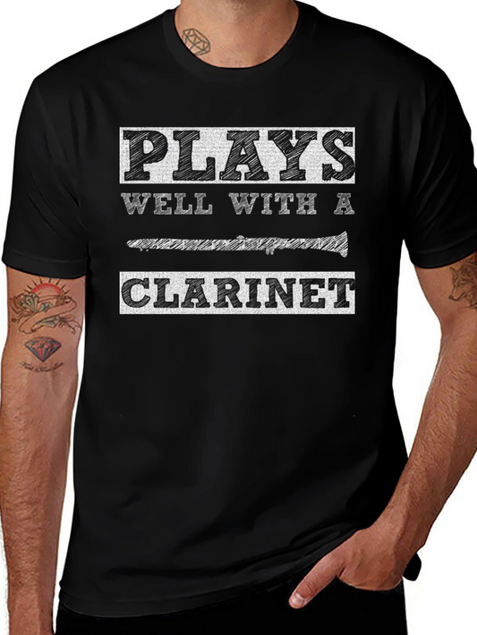 Plays Well With A Clarinet T-Shirt