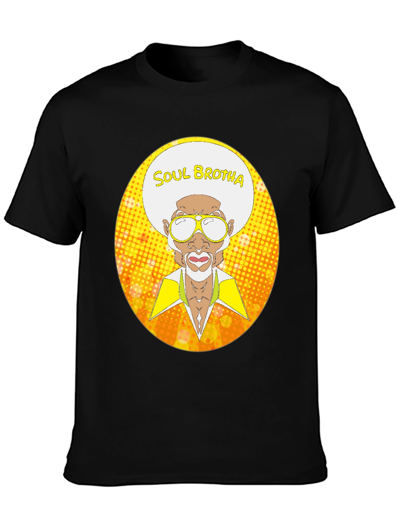 Soul Brotha Graphic T-Shirt - Retro Style