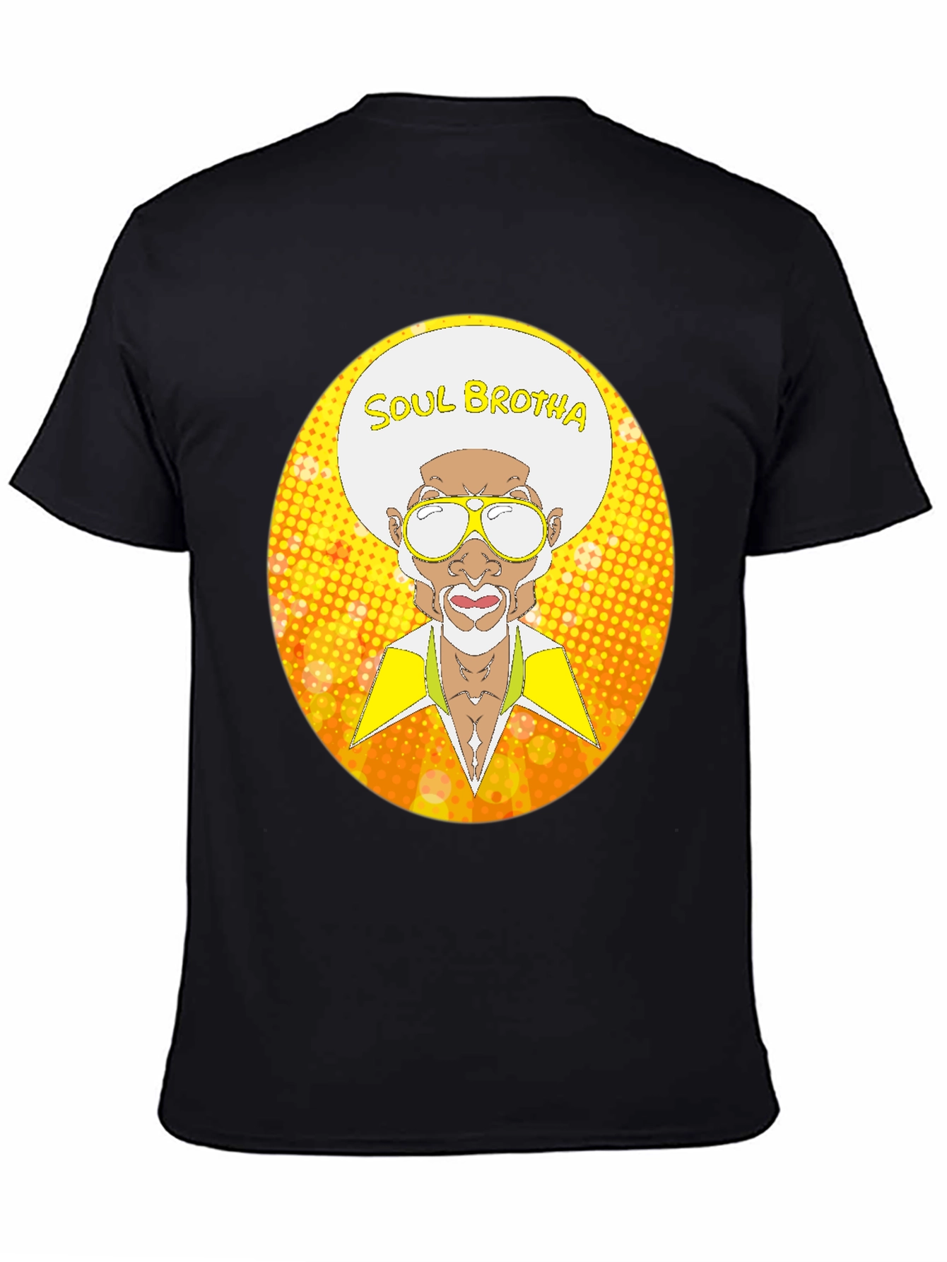 Soul Brotha Graphic T-Shirt - Retro Style