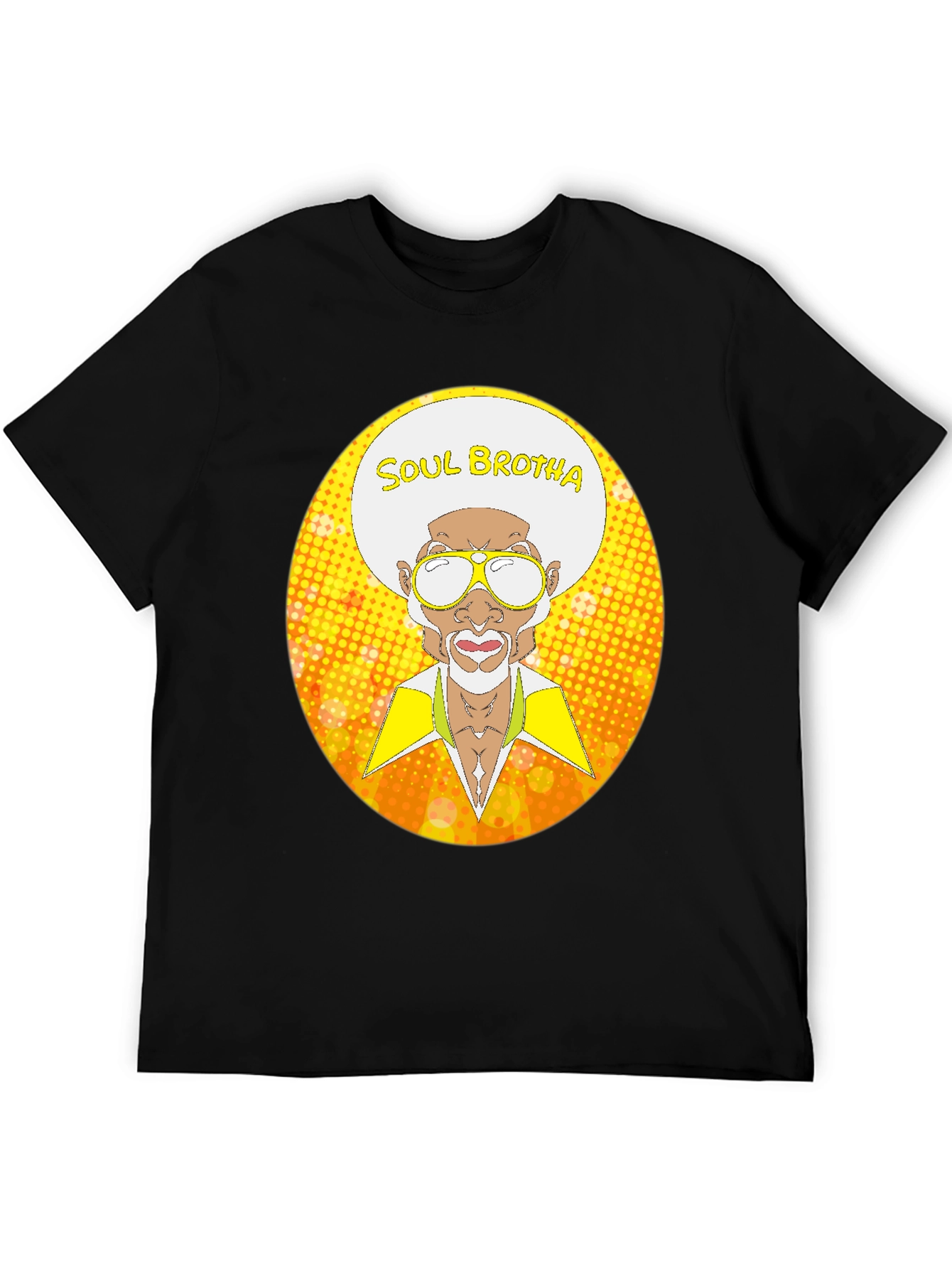 Soul Brotha Graphic T-Shirt - Retro Style