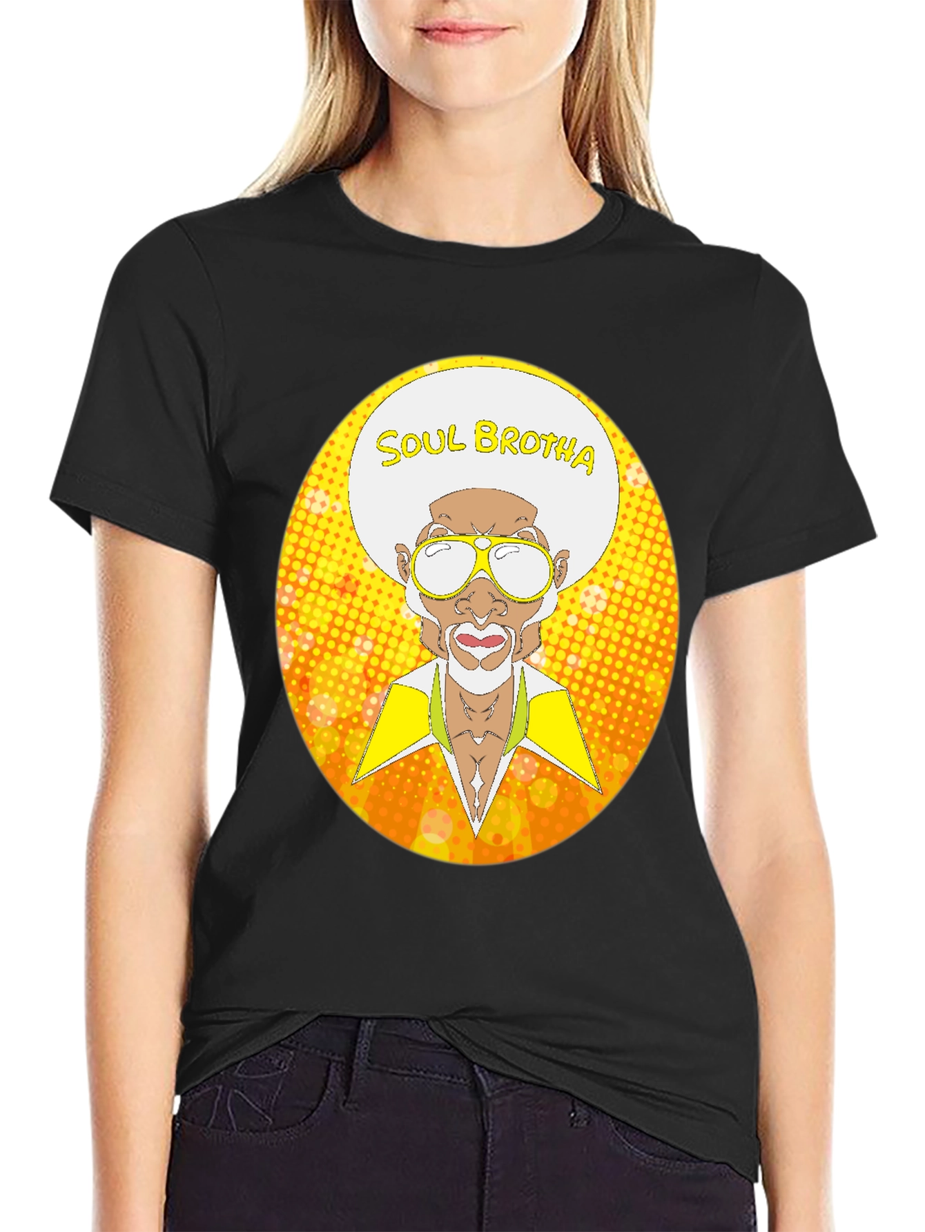 Soul Brotha Graphic T-Shirt - Retro Style