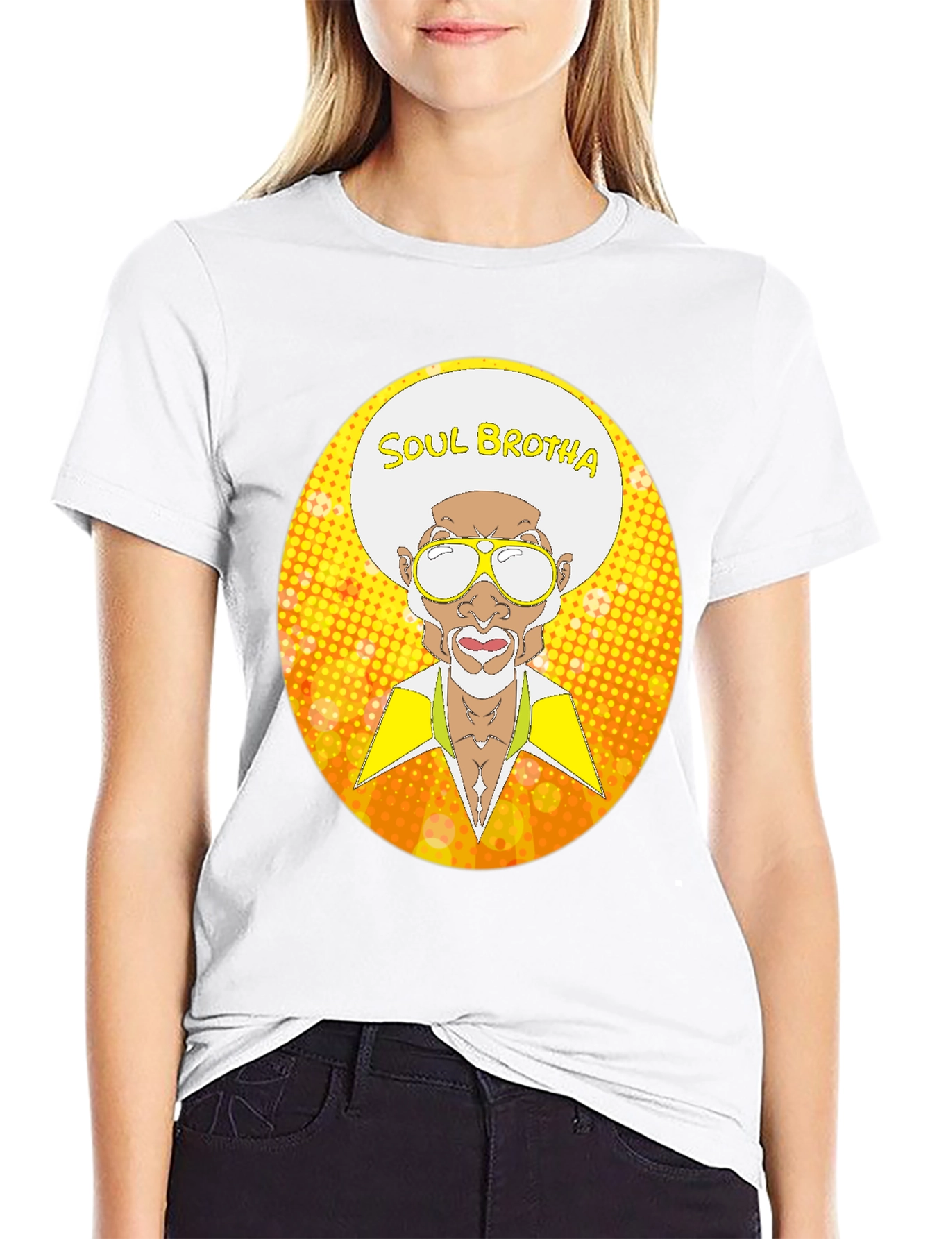 Soul Brotha Graphic T-Shirt - Retro Style