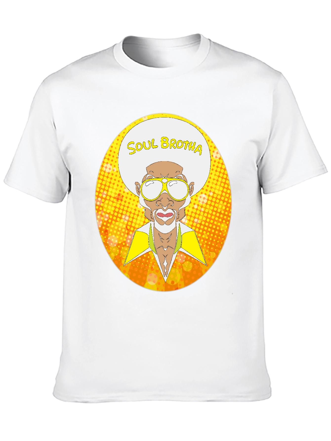 Soul Brotha Graphic T-Shirt - Retro Style