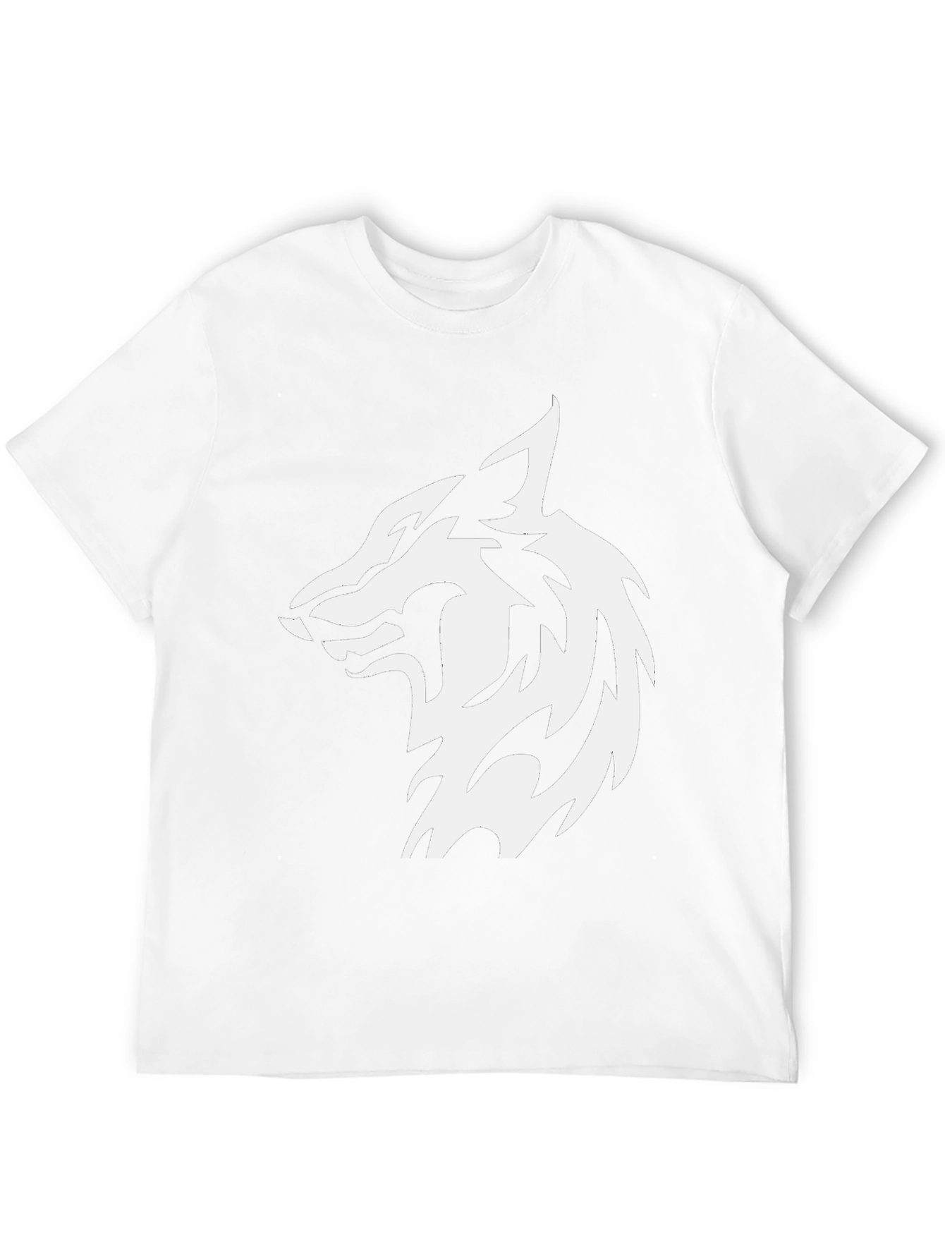 Wolf Graphic Black T-Shirt