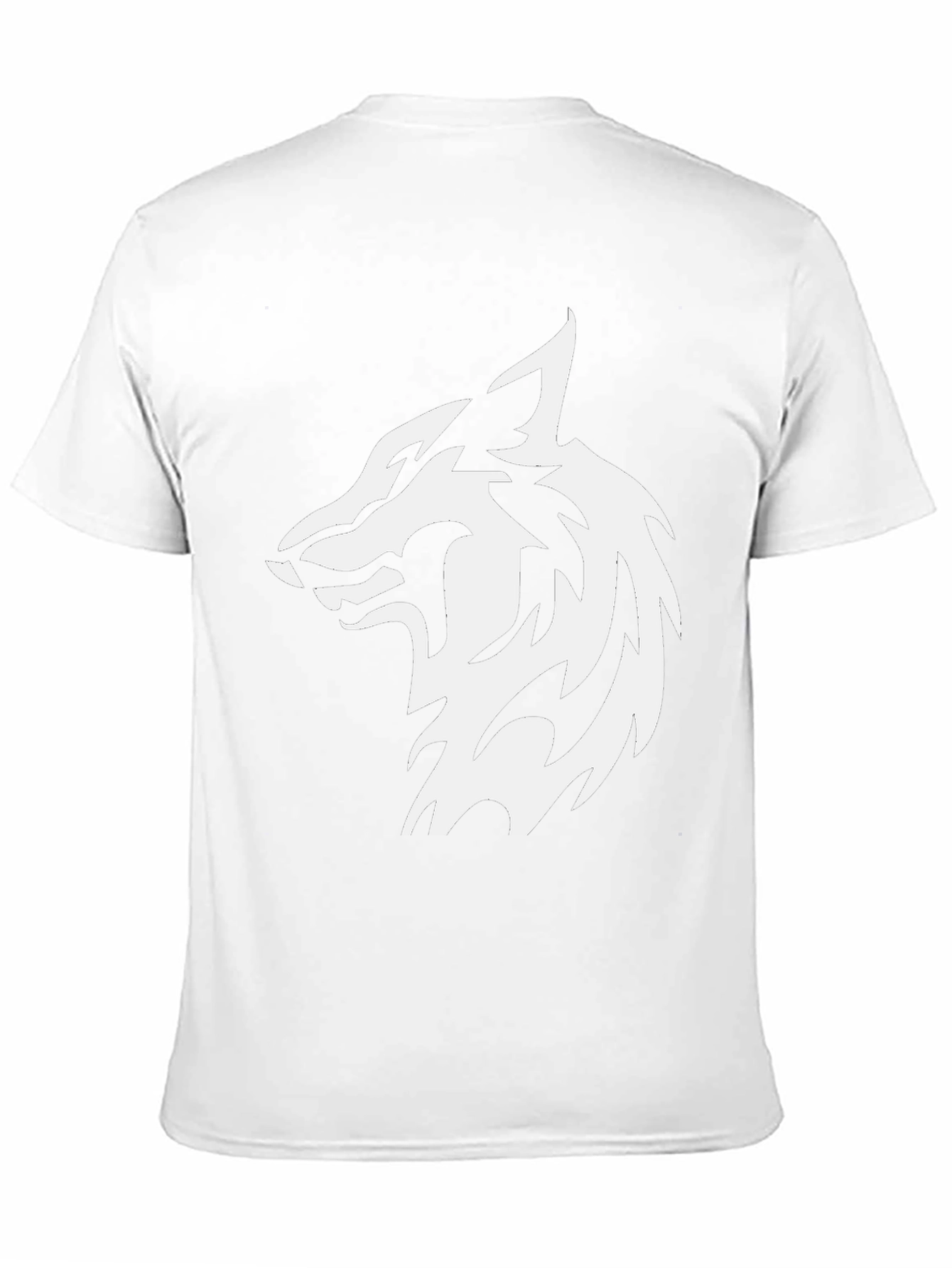 Wolf Graphic Black T-Shirt