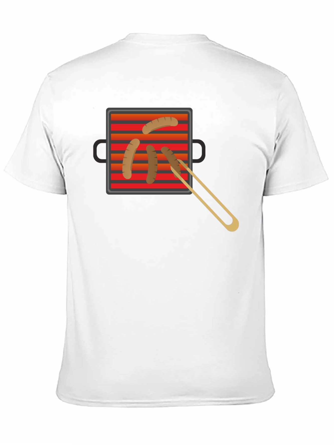Grilling Time T-Shirt - BBQ Sausage Graphic Tee