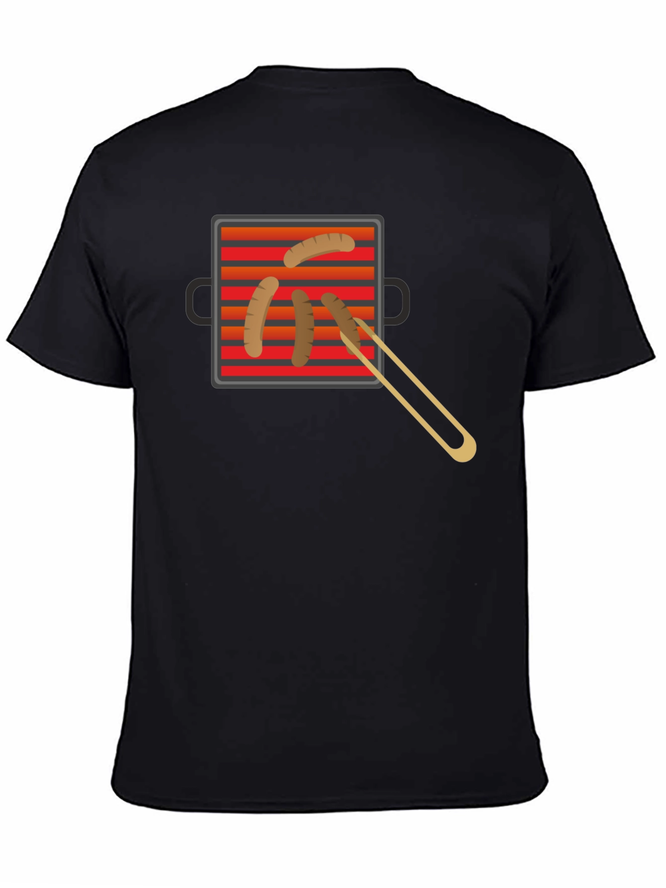 Grilling Time T-Shirt - BBQ Sausage Graphic Tee