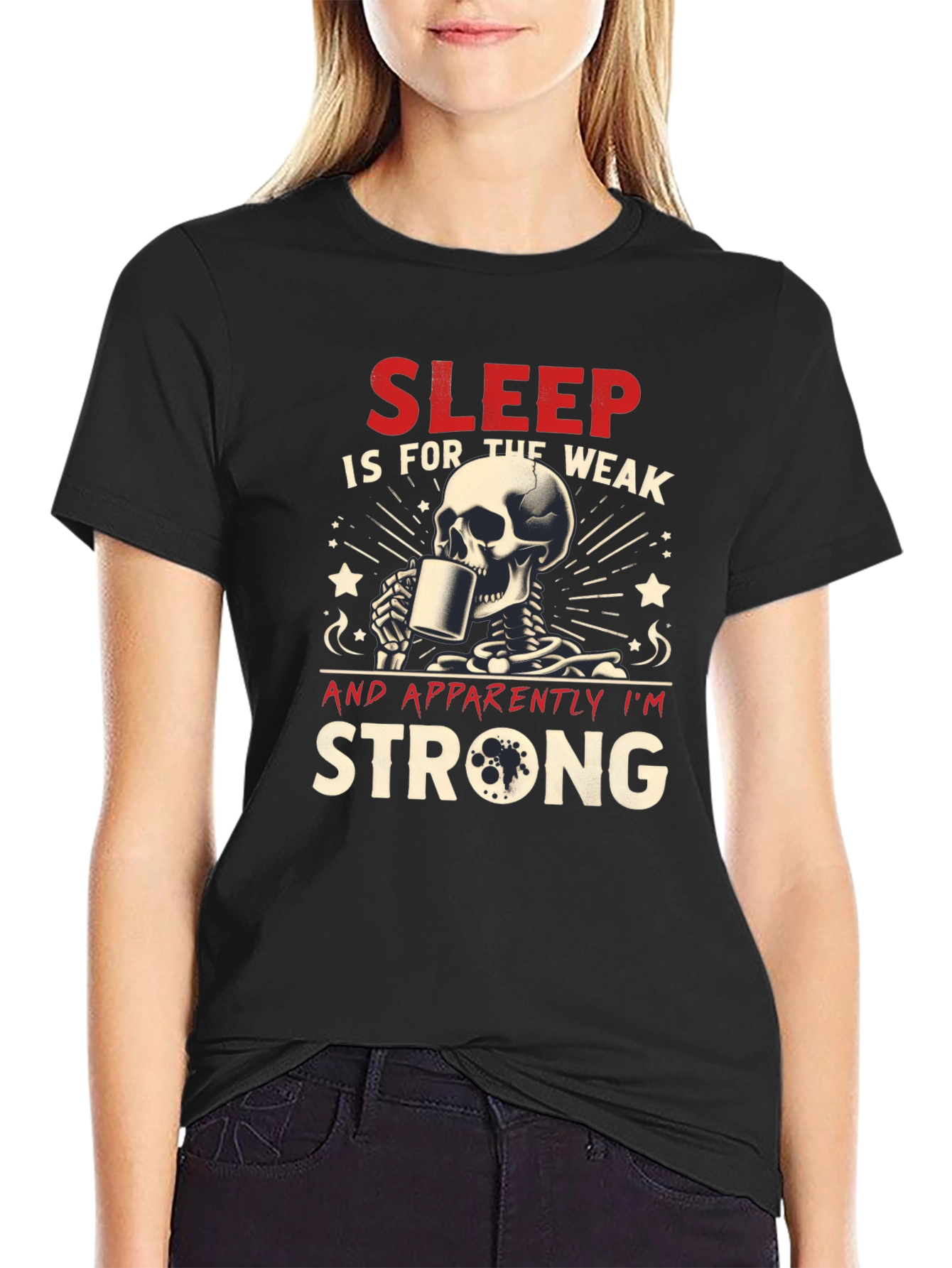 Sleep is for the Weak Graphic Tee