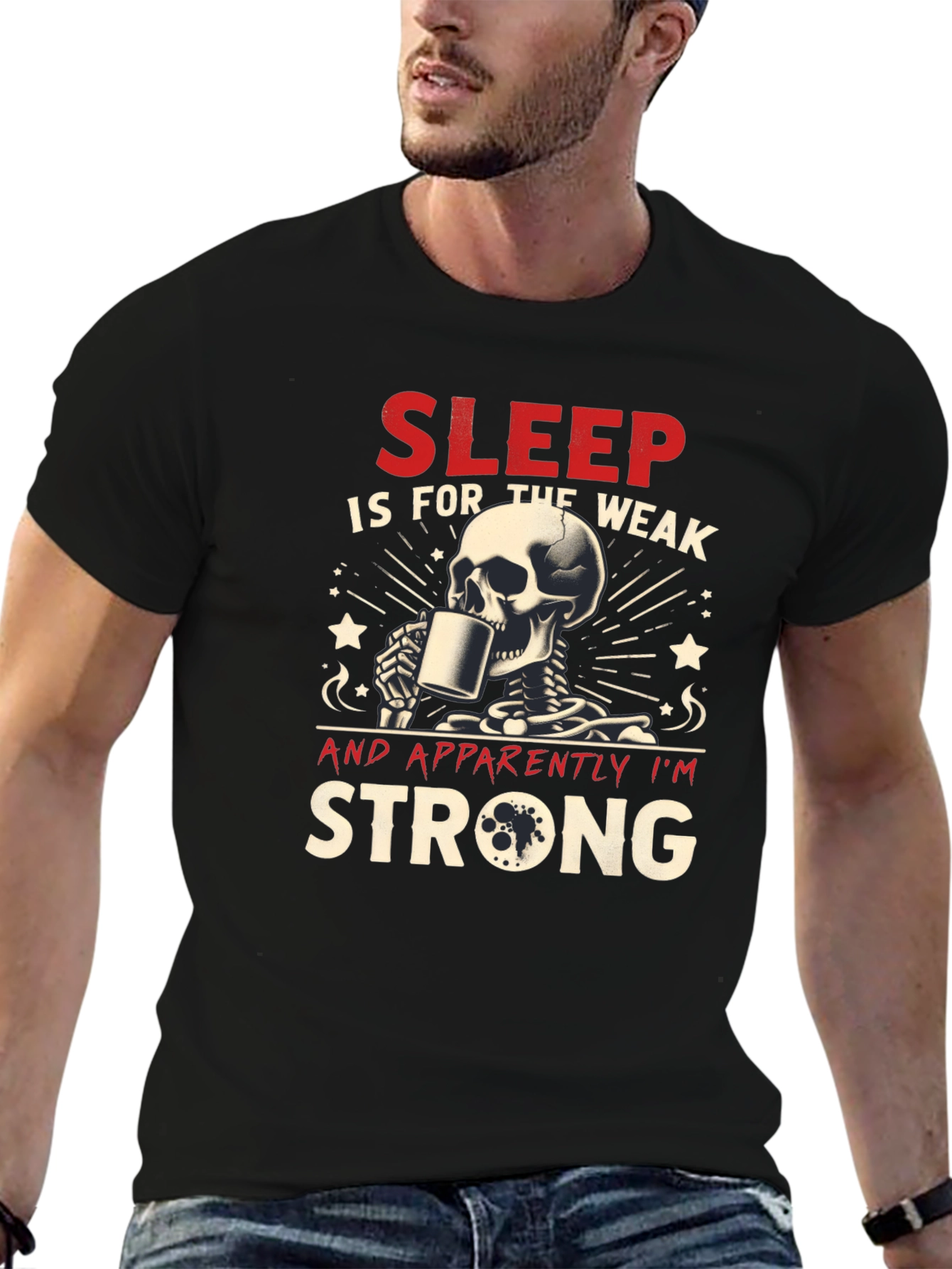 Sleep is for the Weak Graphic Tee