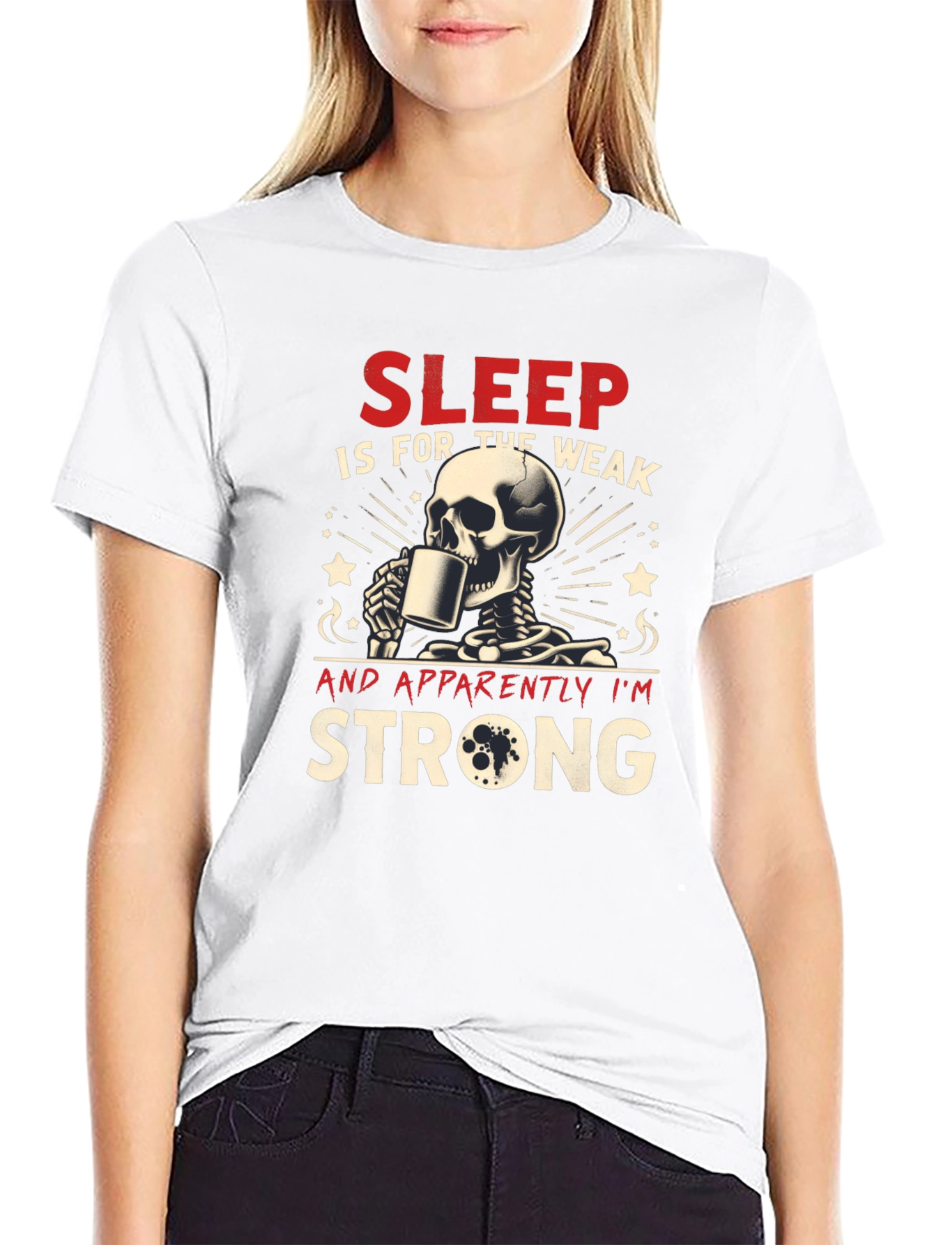 Sleep is for the Weak Graphic Tee