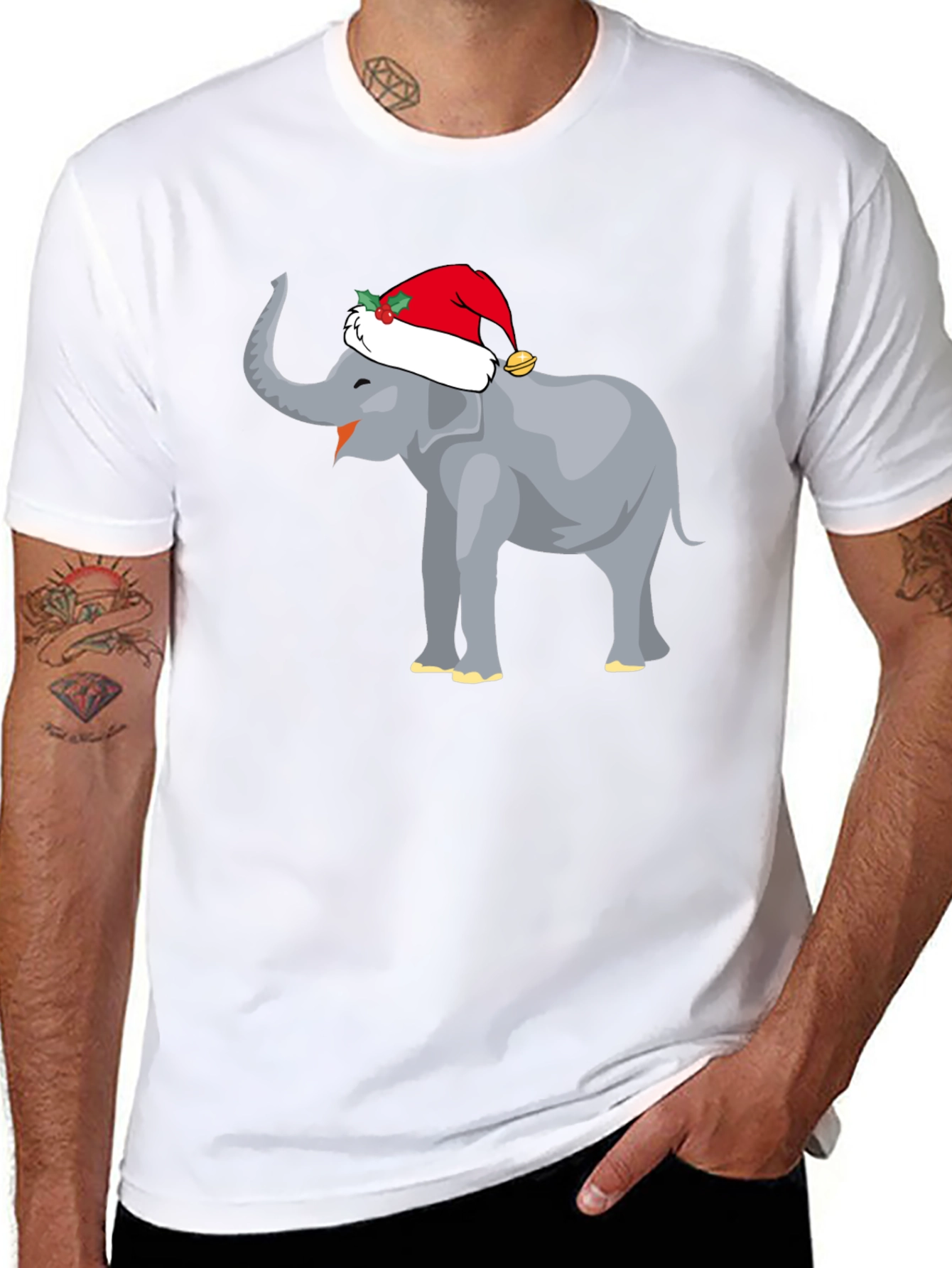 Festive Elephant T-Shirt