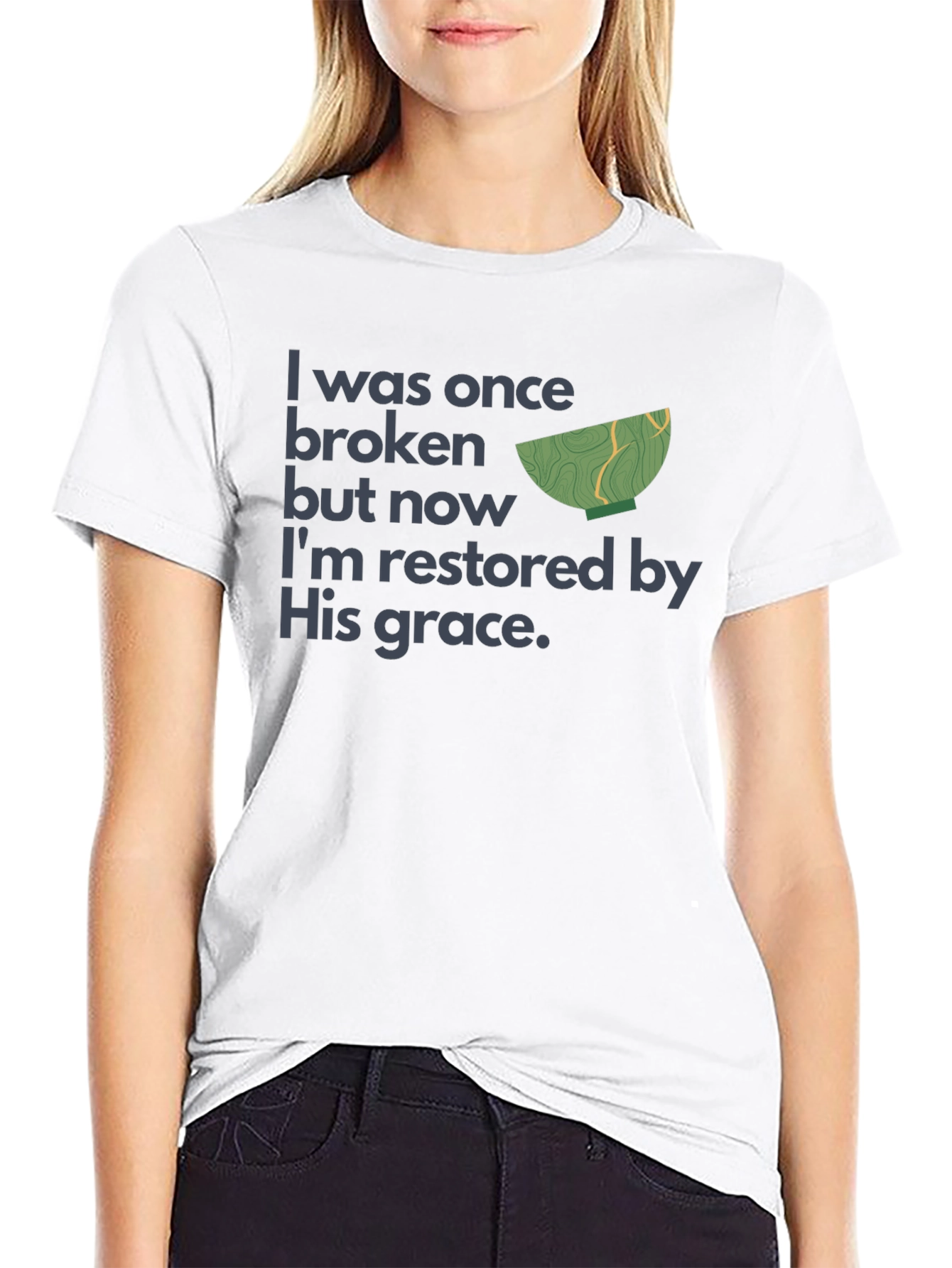 Restored by Grace Graphic Tee