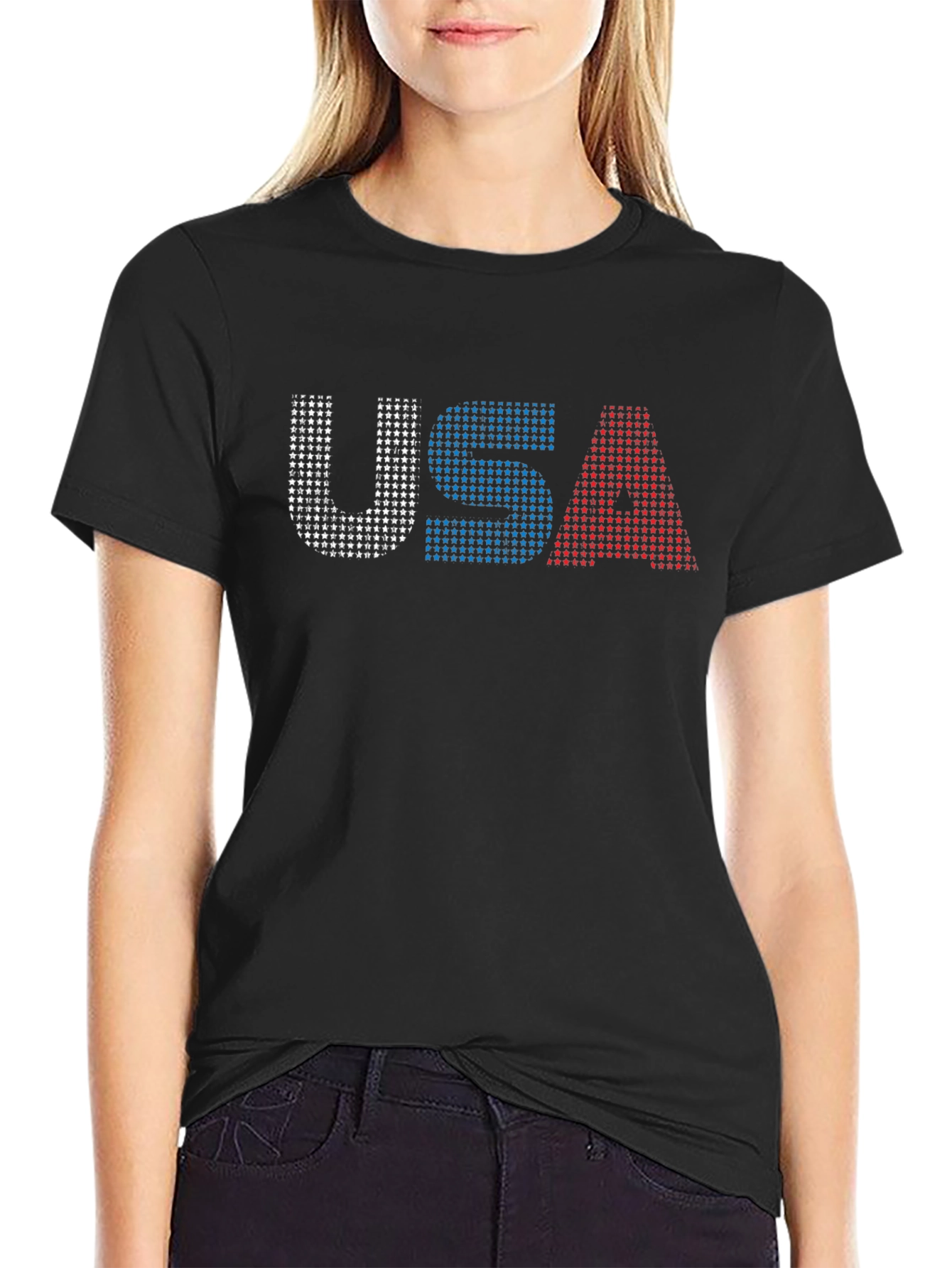 USA Graphic Tee Patriotic American Pride Shirt