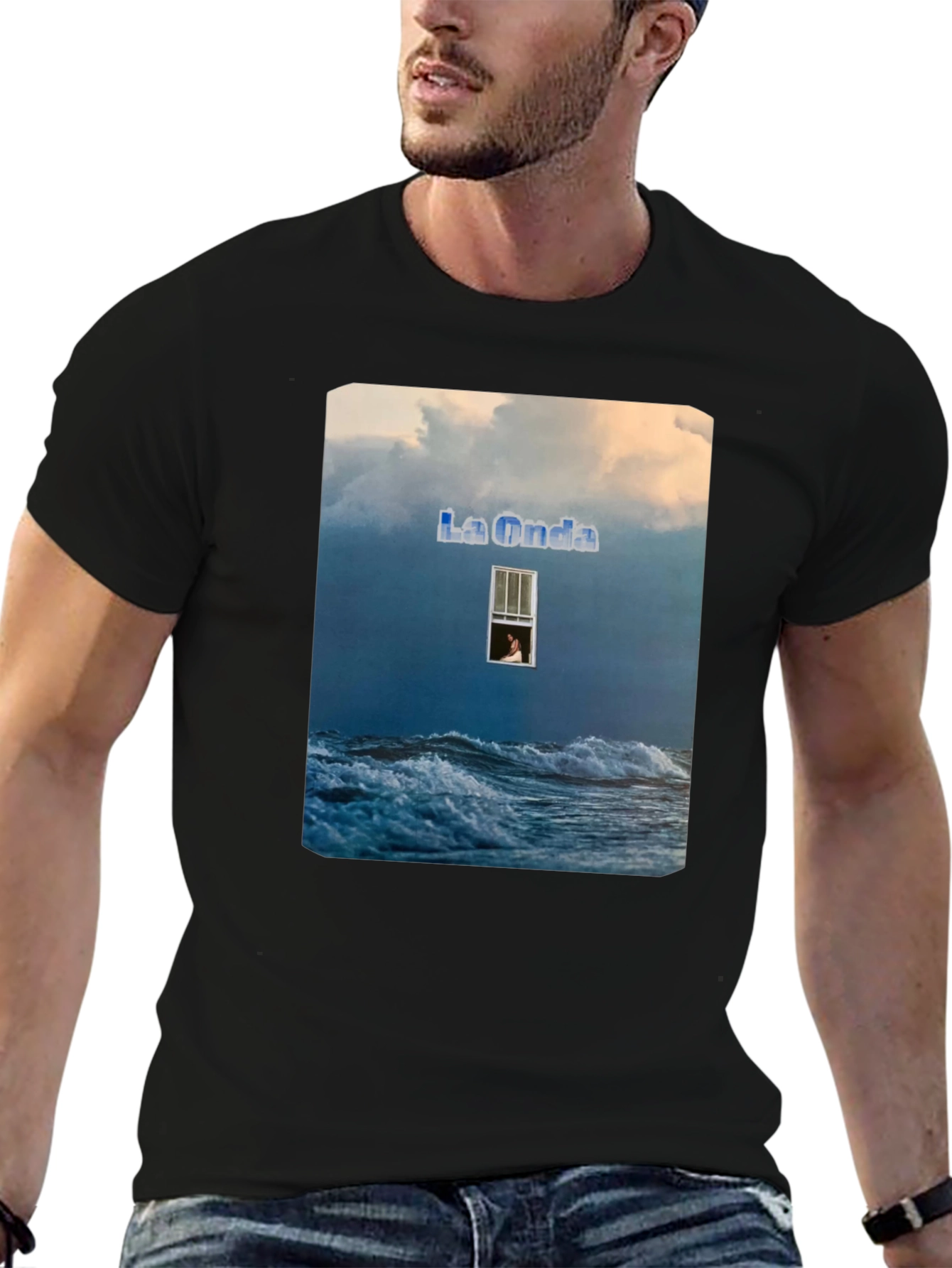 La Onda Wave T-Shirt - Coastal Window Design