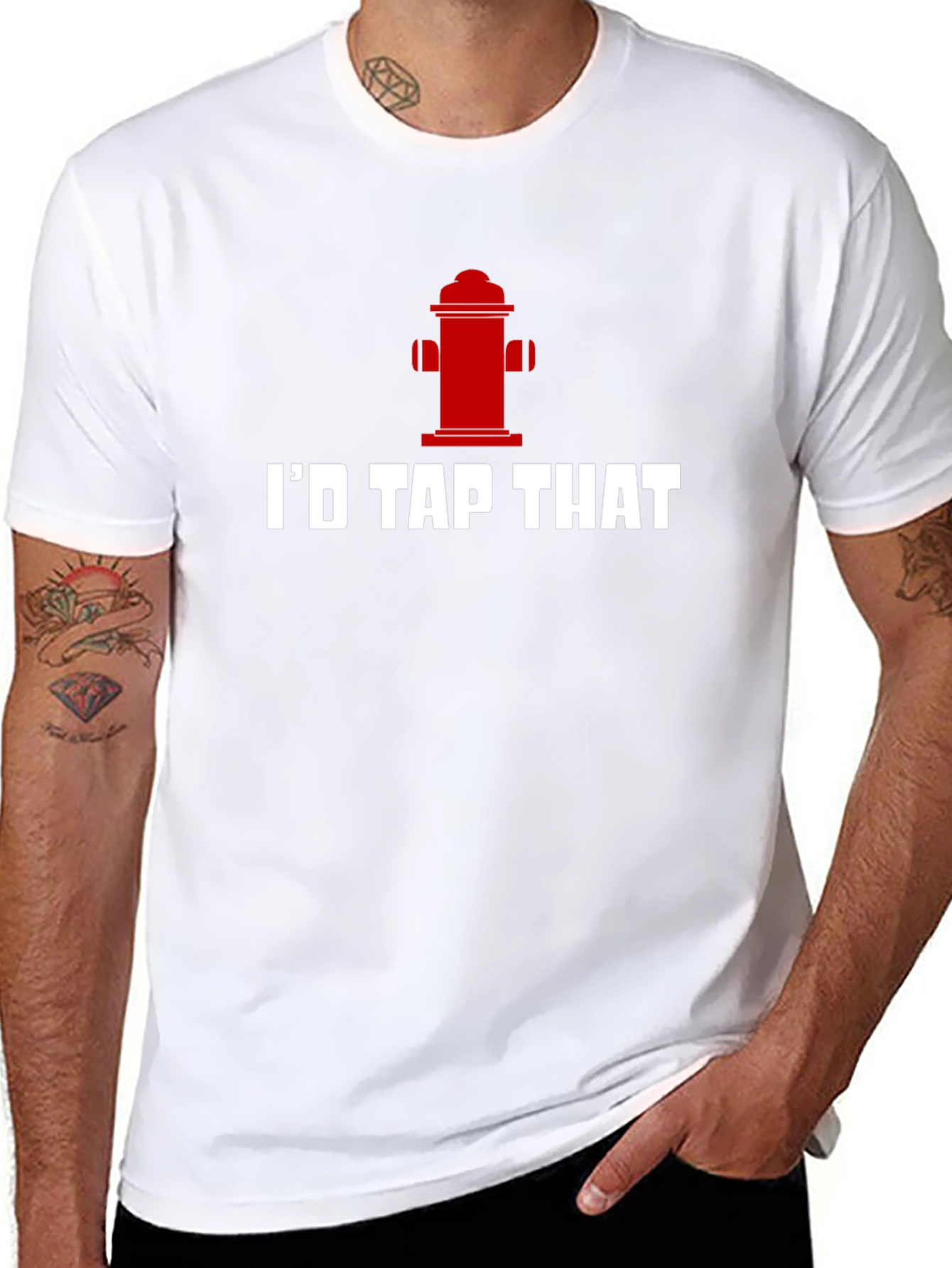 Id Tap That Funny Fire Hydrant T-Shirt