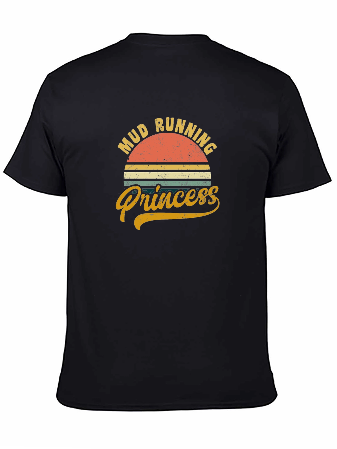 Mud Running Princess Graphic Tee