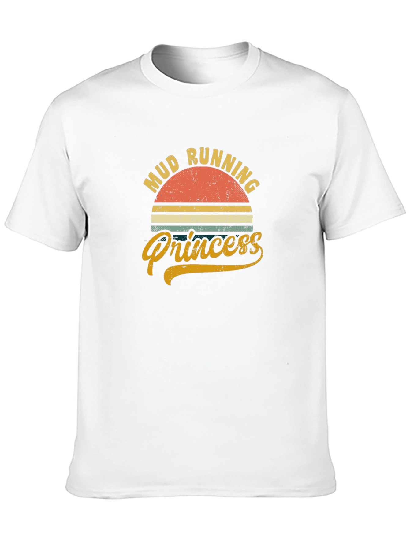 Mud Running Princess Graphic Tee