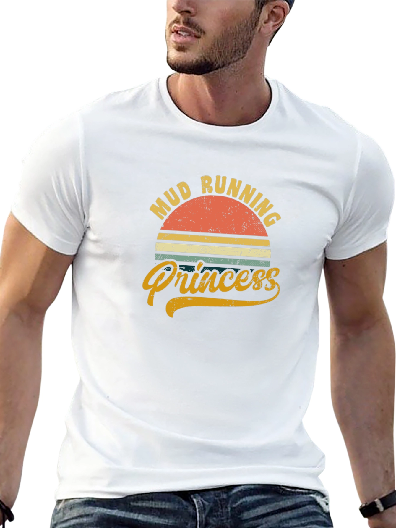 Mud Running Princess Graphic Tee