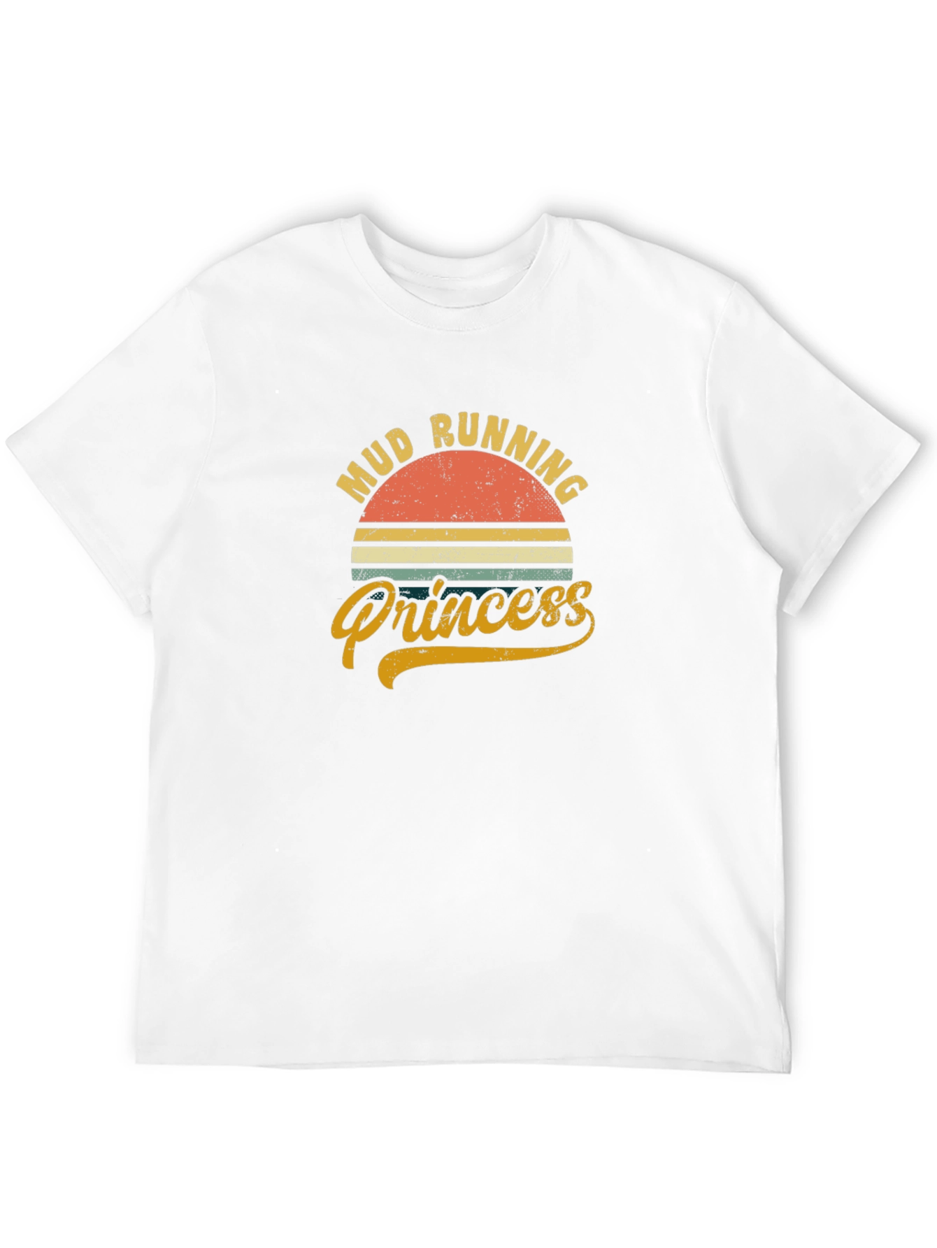 Mud Running Princess Graphic Tee