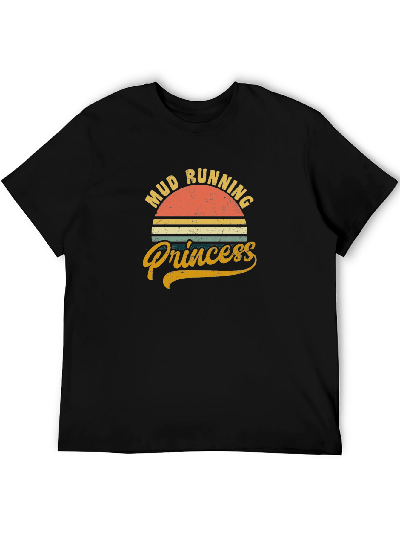 Mud Running Princess Graphic Tee