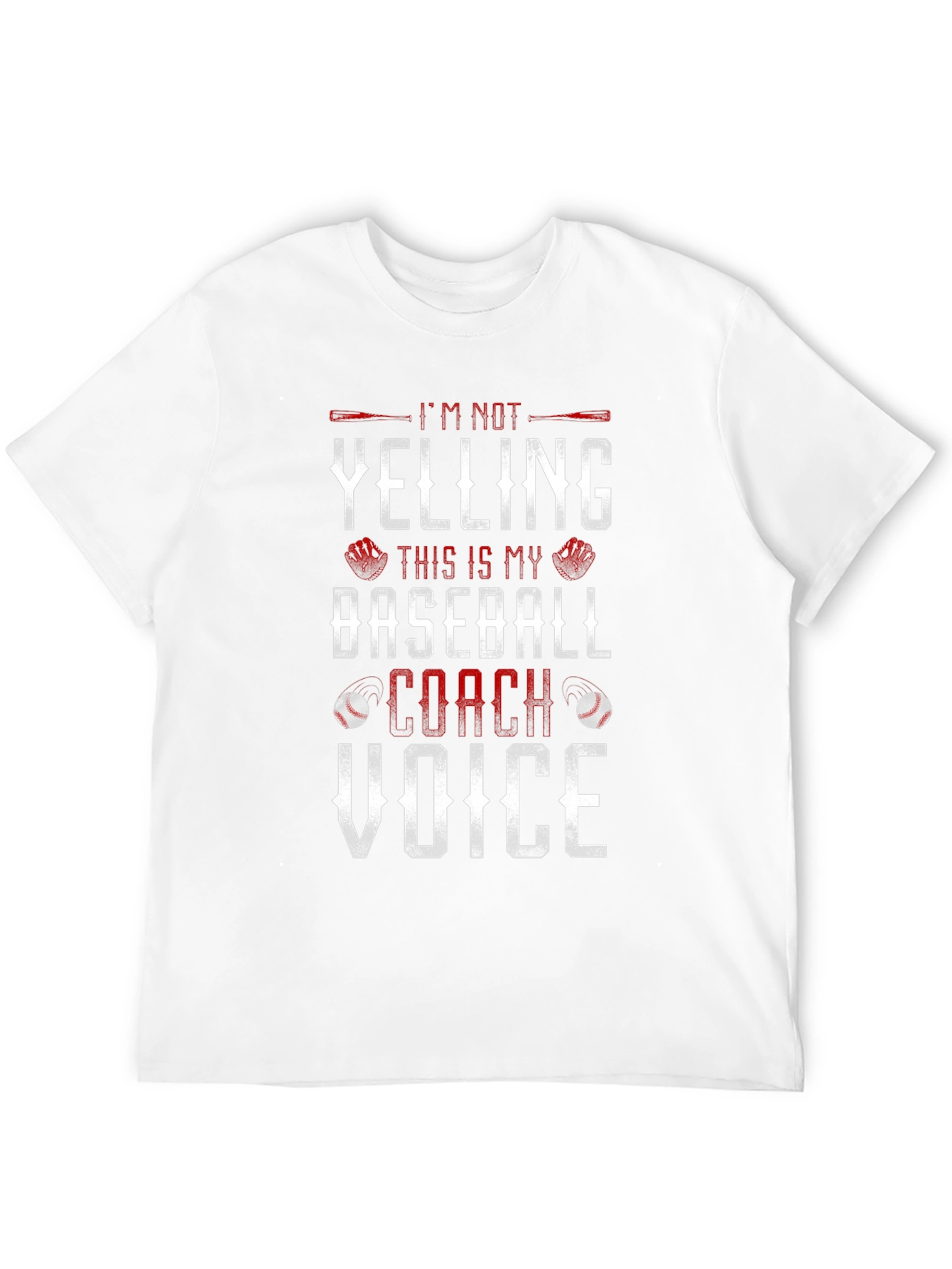 Baseball Coach Voice T-Shirt
