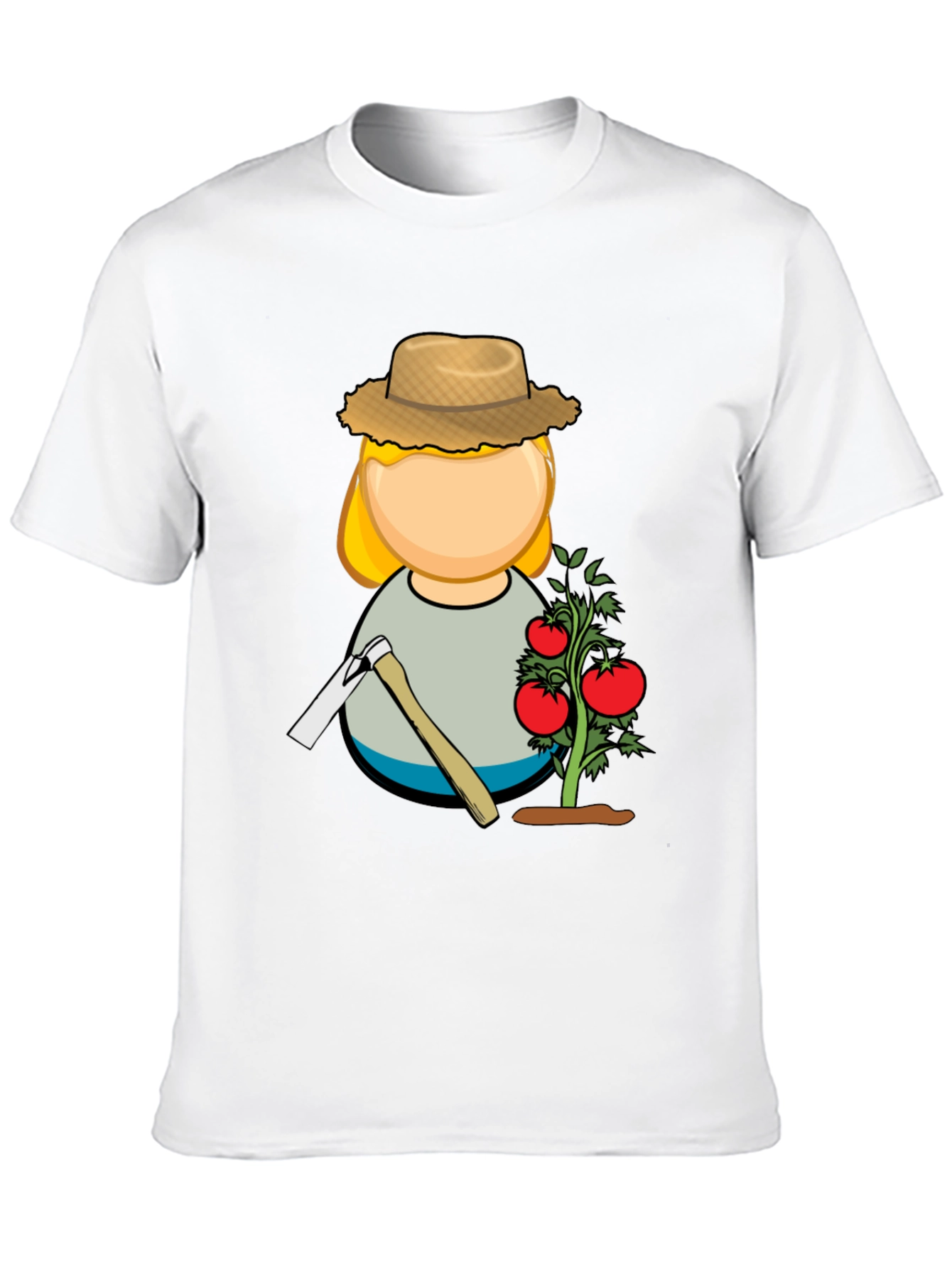 Gardener Graphic T-Shirt - Black Cotton Blend