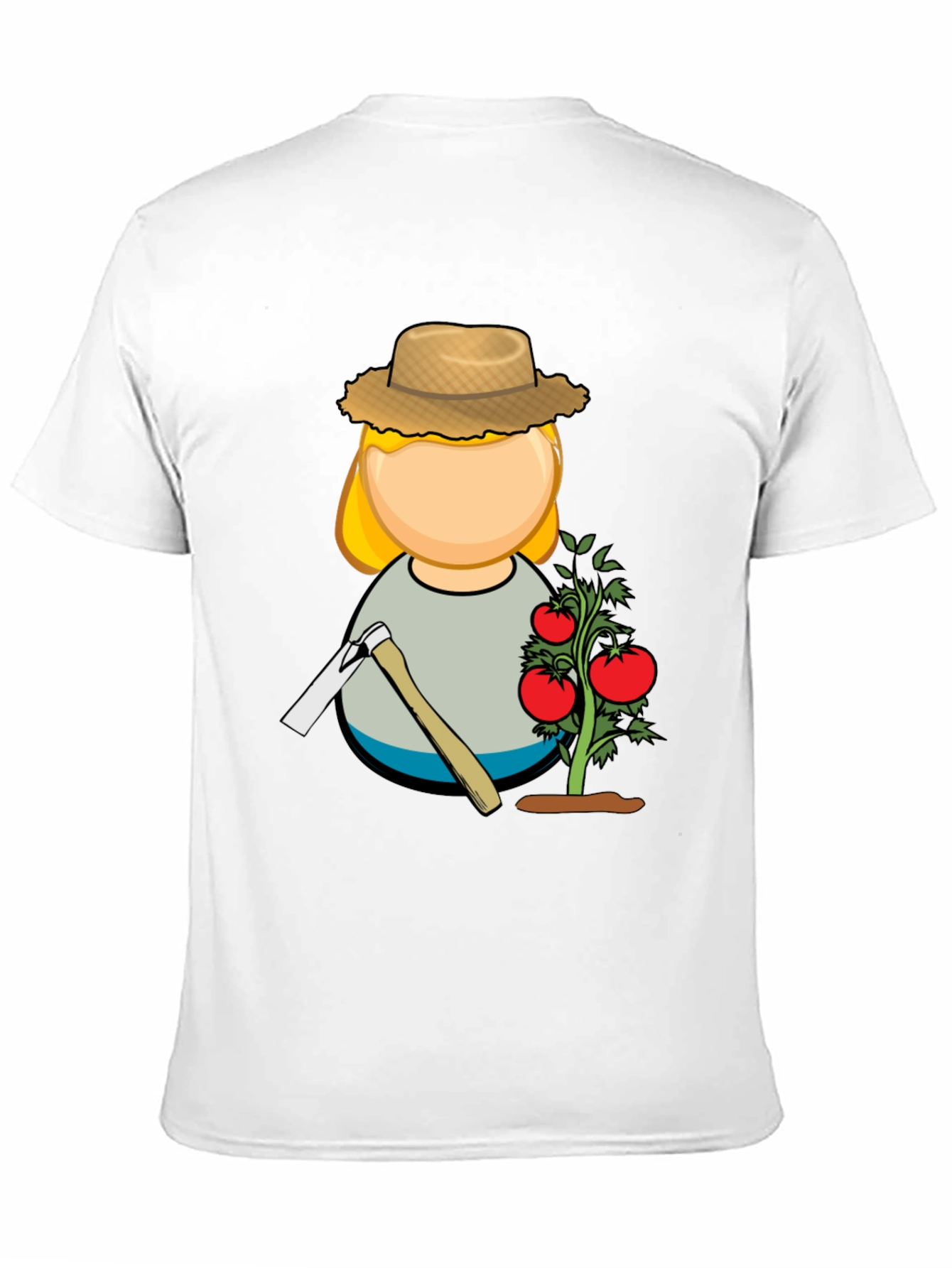 Gardener Graphic T-Shirt - Black Cotton Blend