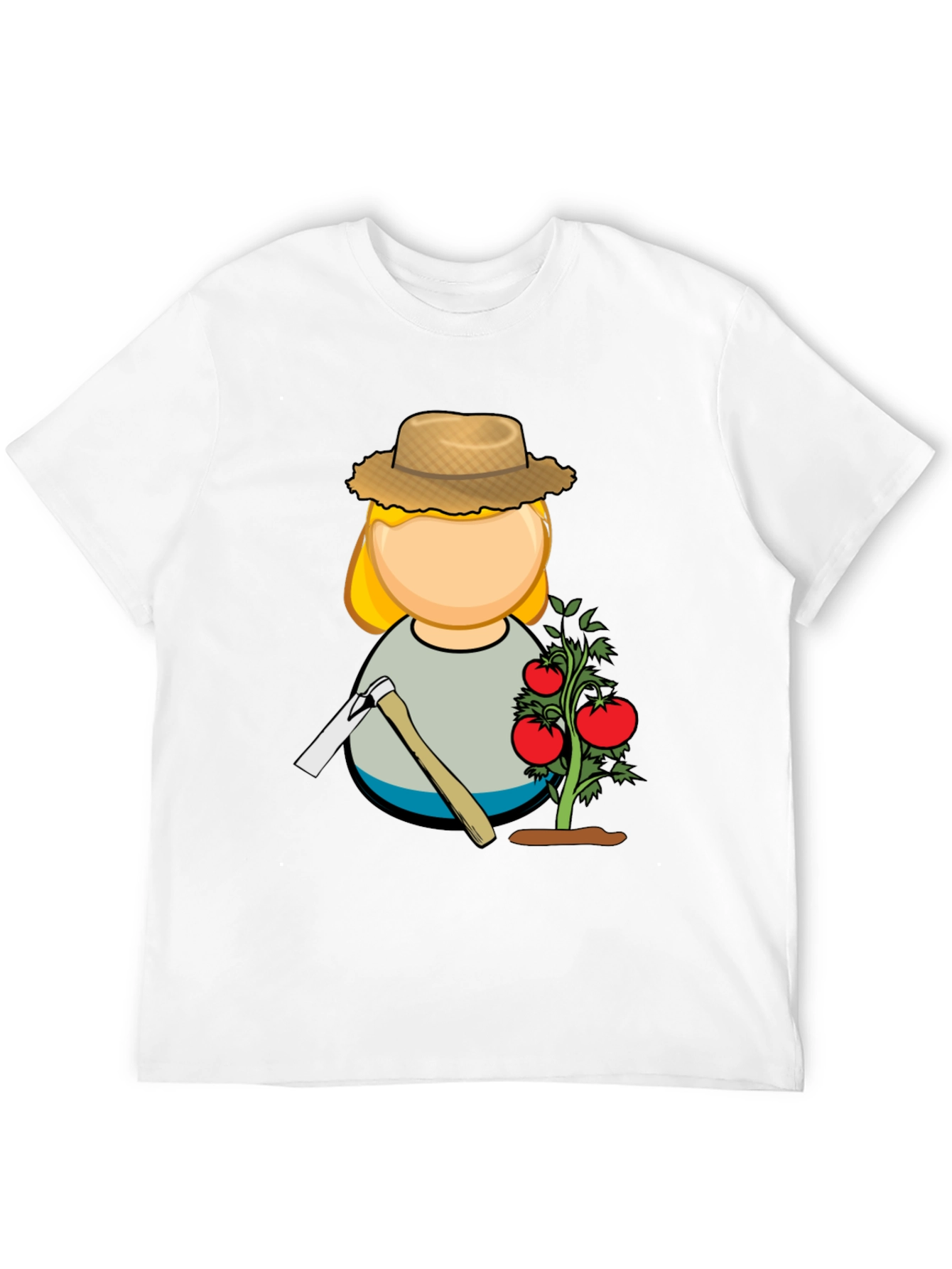 Gardener Graphic T-Shirt - Black Cotton Blend