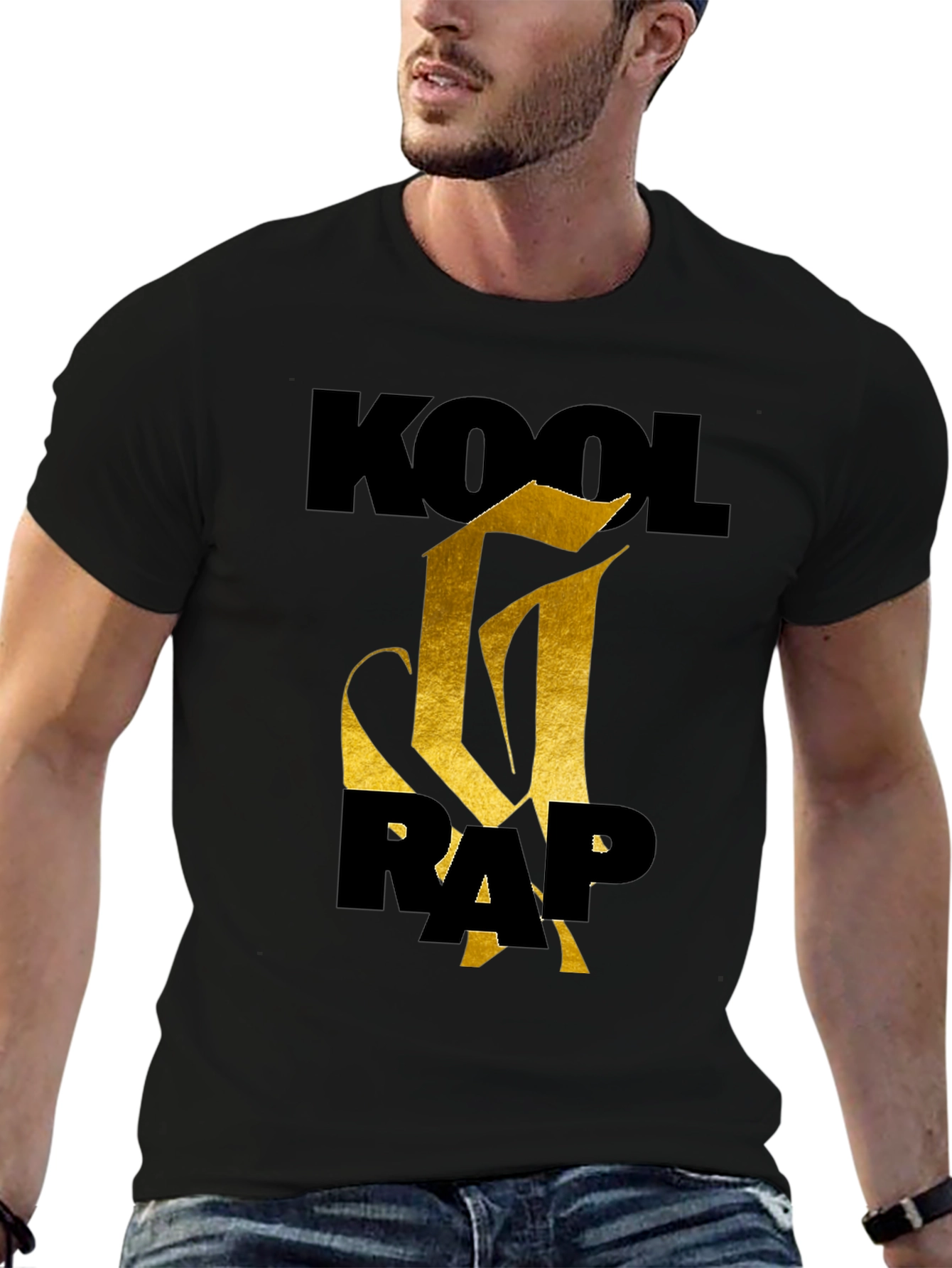 Kool G Rap Black Graphic T-Shirt