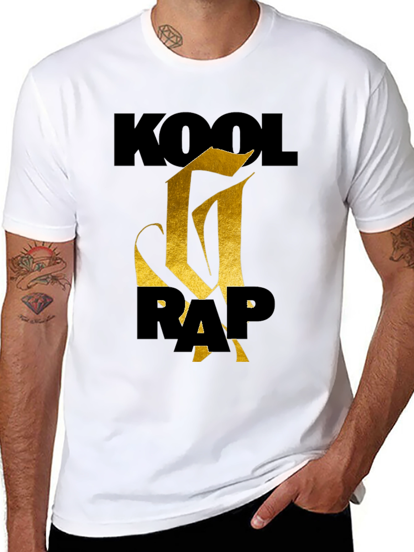 Kool G Rap Black Graphic T-Shirt