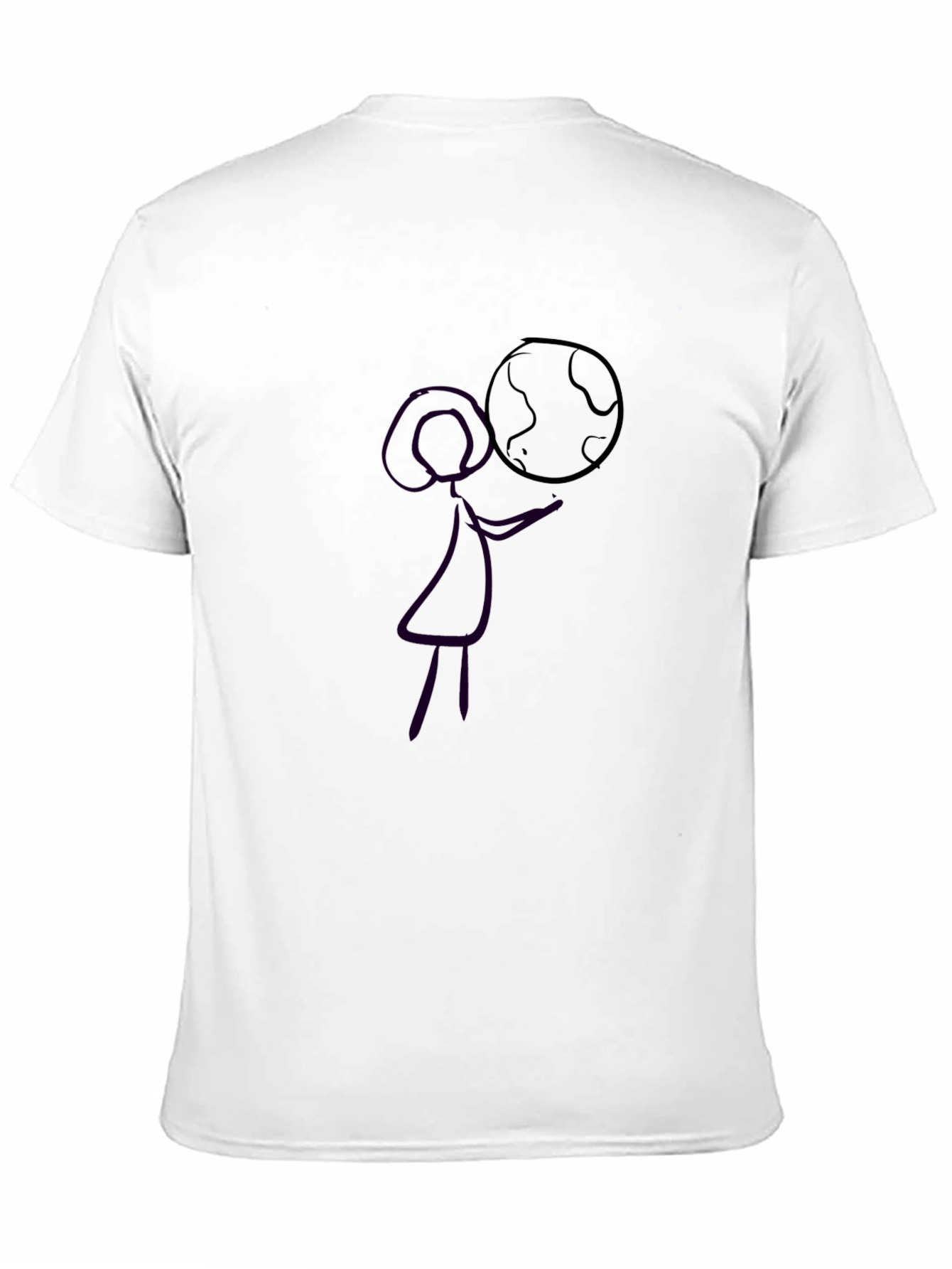 Planet in Hand Tee - Unique Graphic T-Shirt