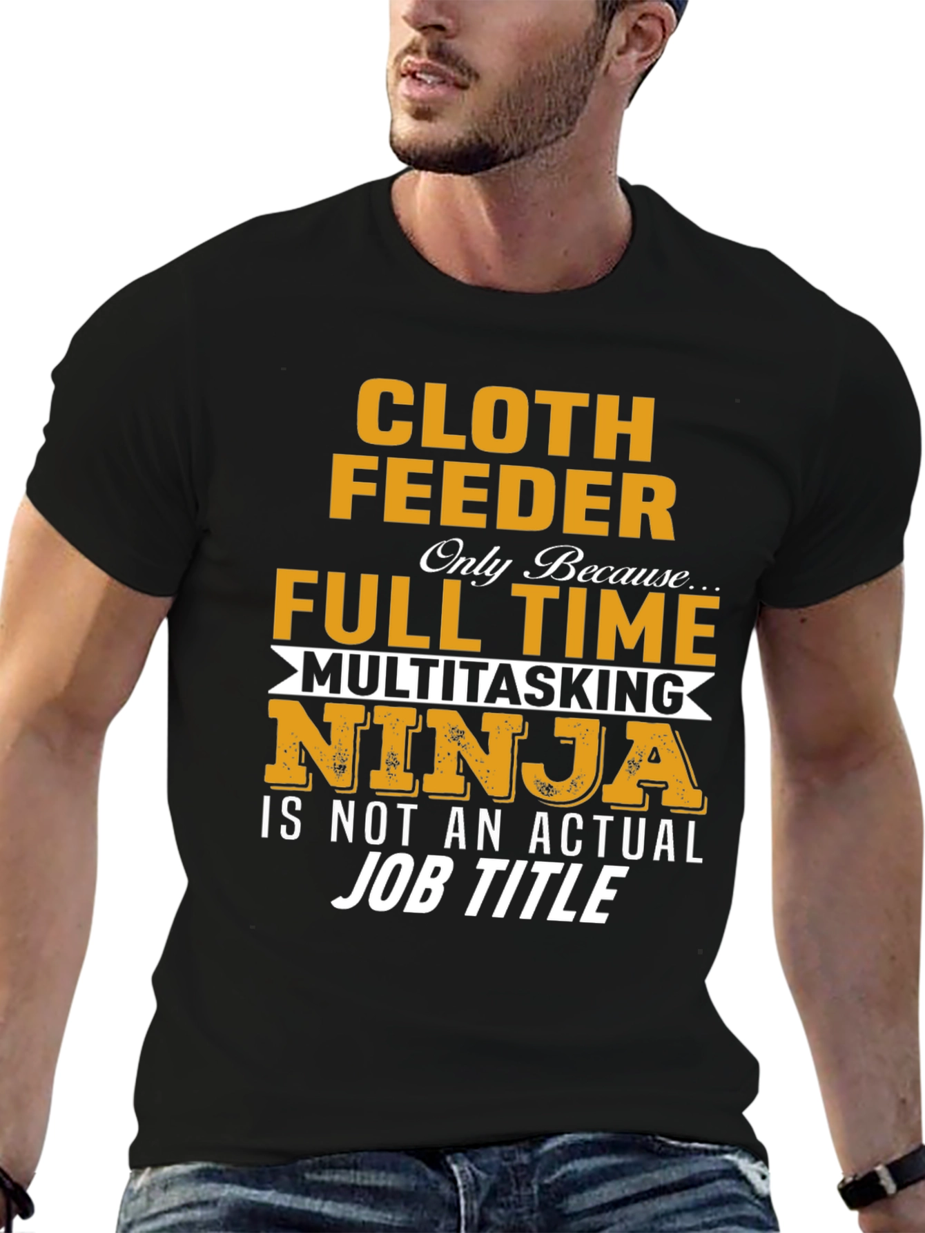 Cloth Feeder Multitasking Ninja T-Shirt