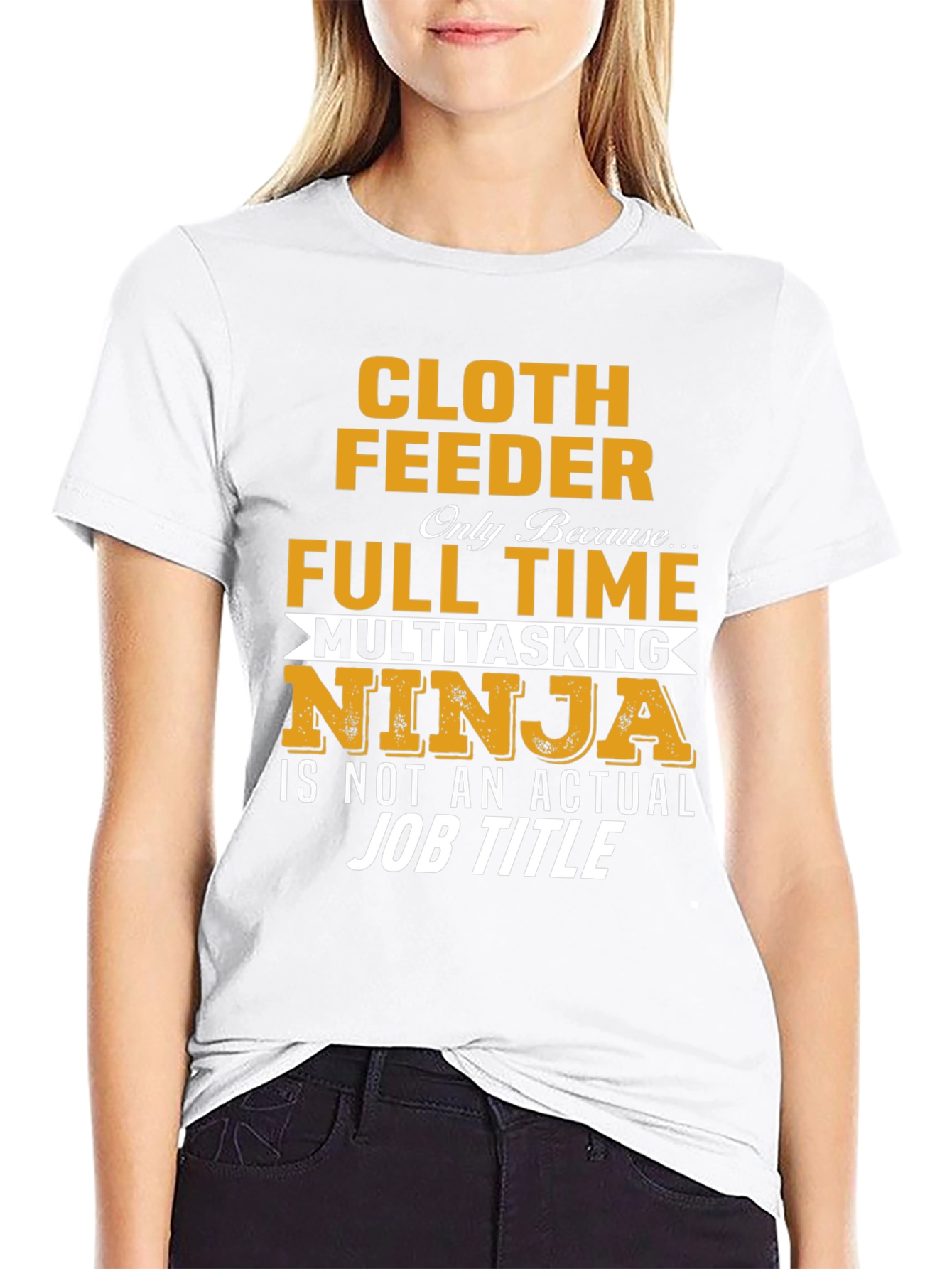 Cloth Feeder Multitasking Ninja T-Shirt