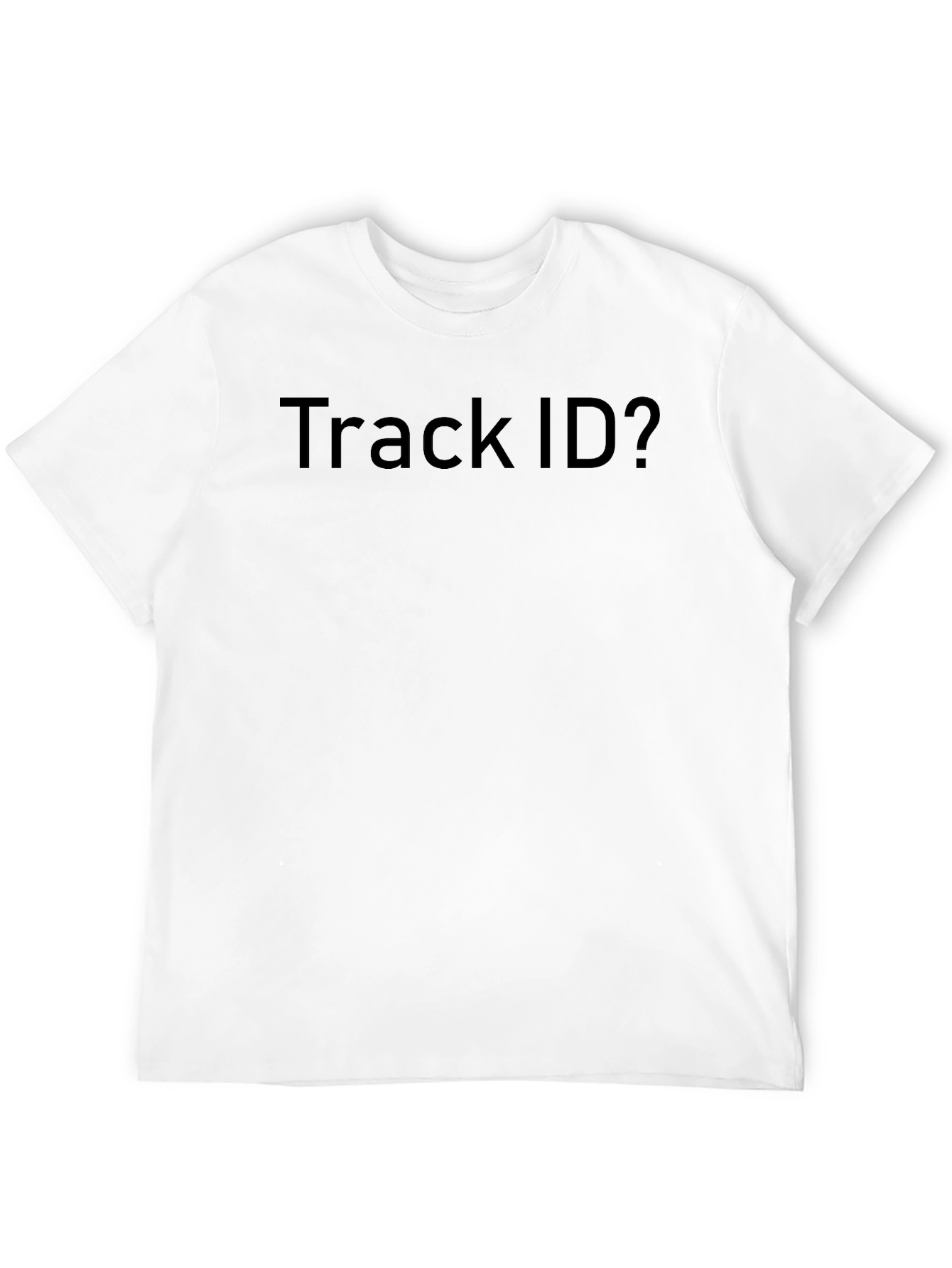Track ID T-Shirt - Music Lover Tee