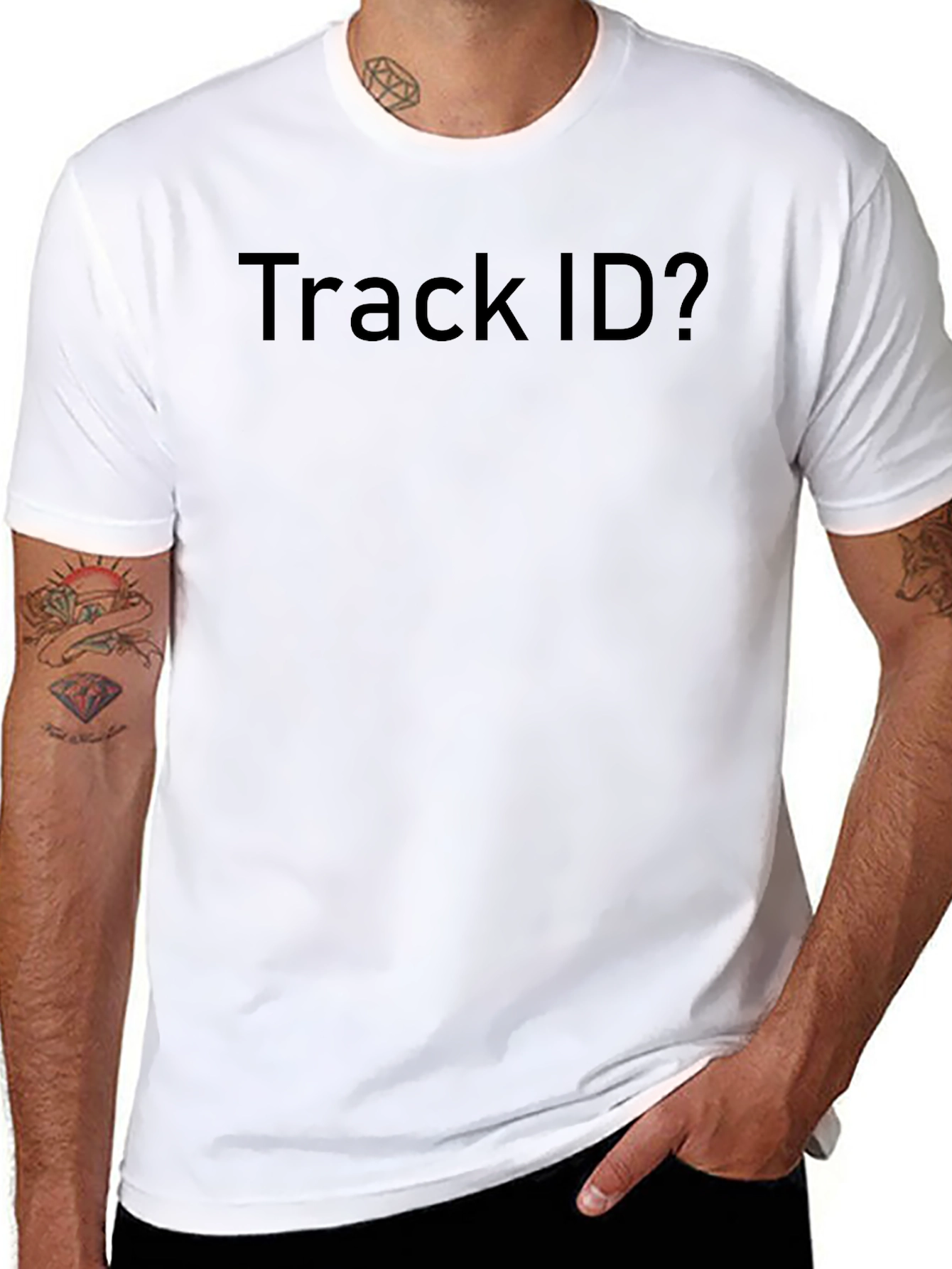 Track ID T-Shirt - Music Lover Tee