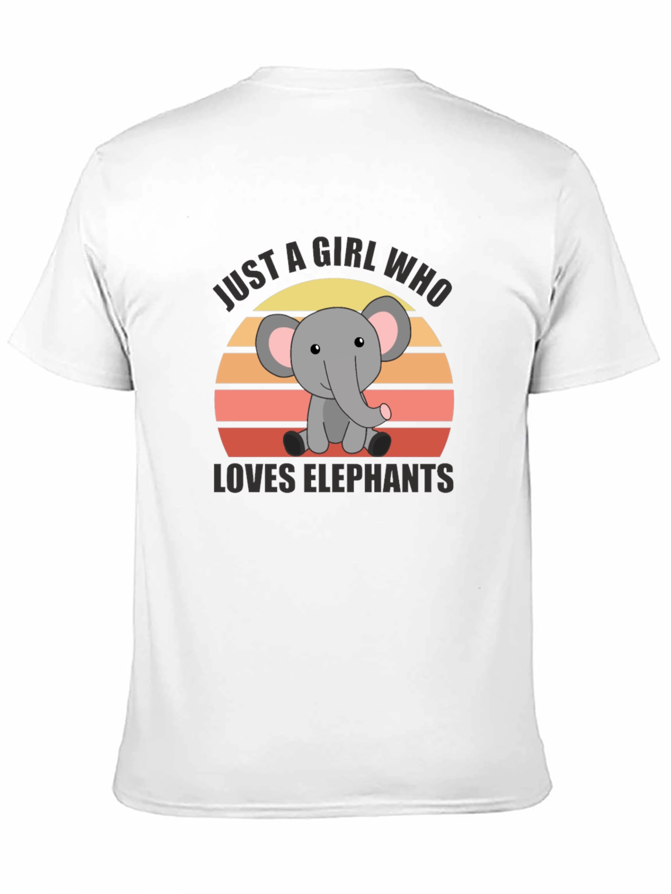 Just a Girl Who Loves Elephants T-Shirt