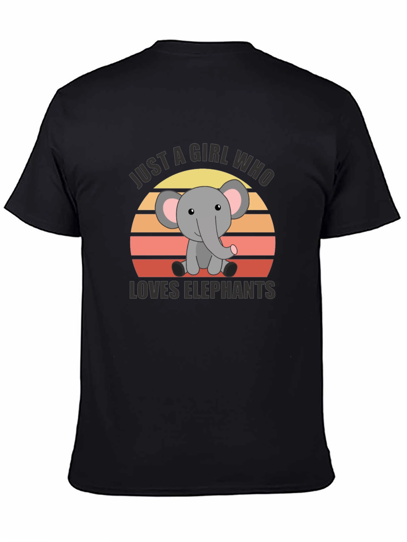 Just a Girl Who Loves Elephants T-Shirt