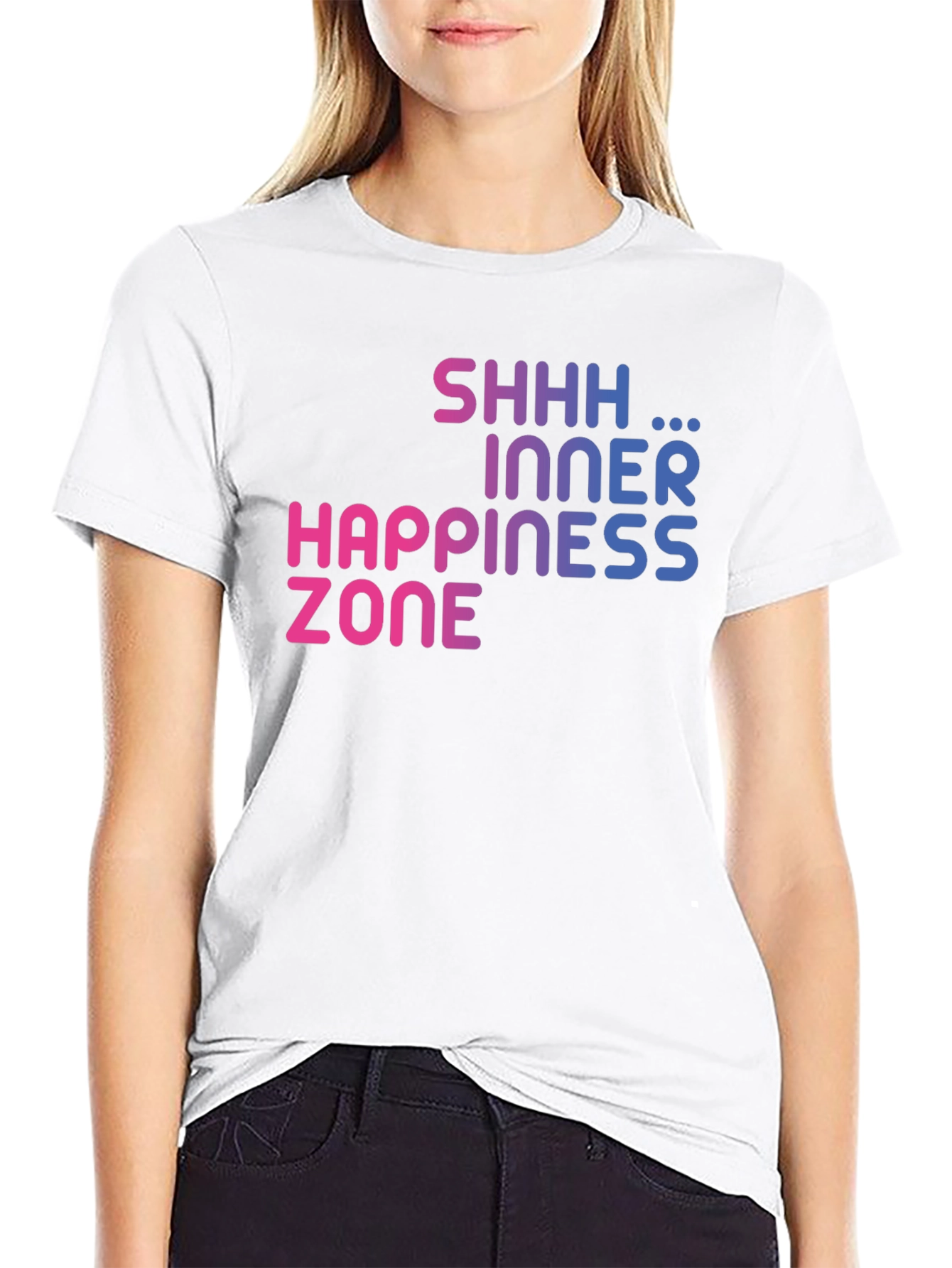 Inner Happiness Zone Graphic Tee - Comfort Fit