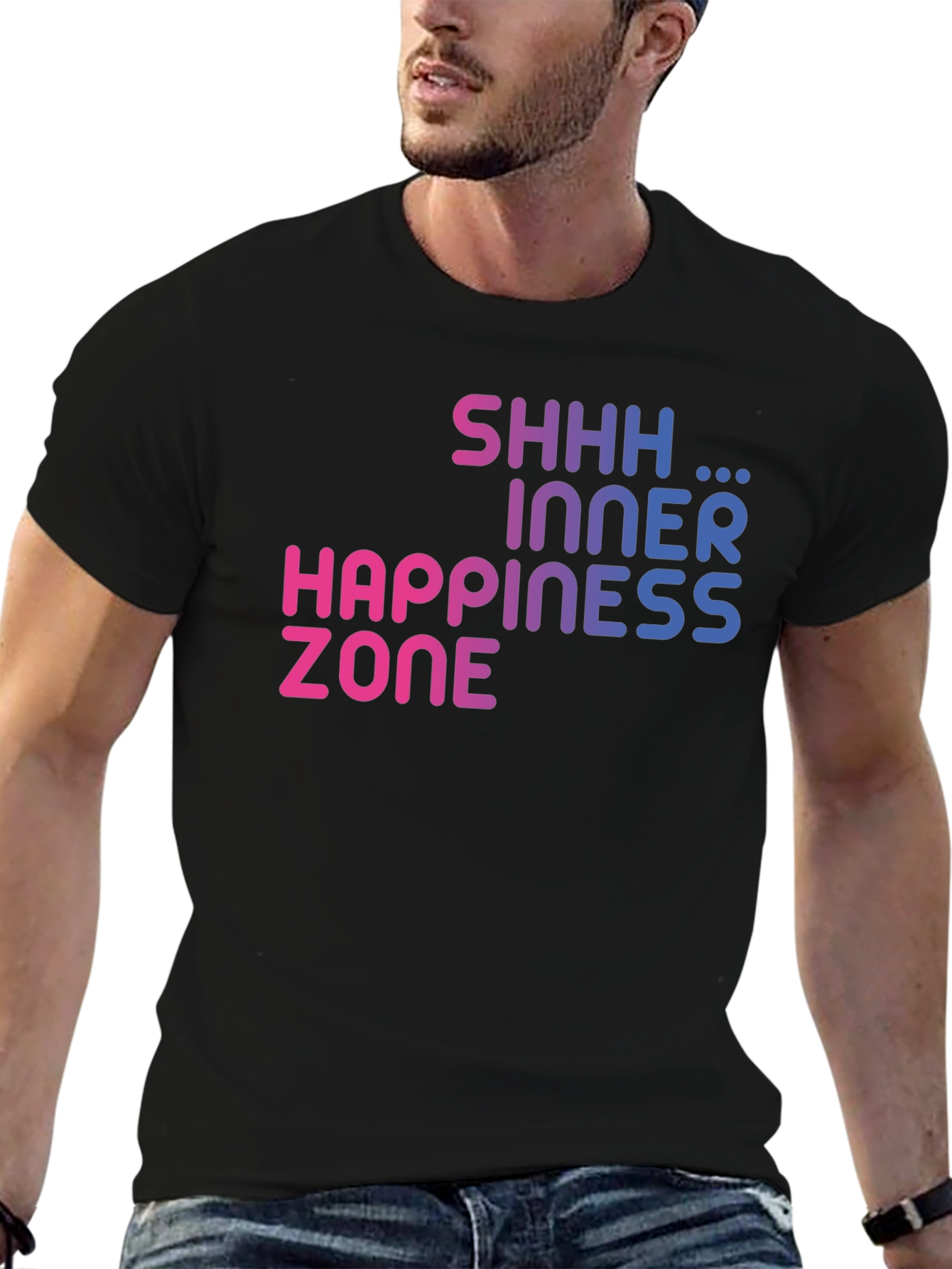 Inner Happiness Zone Graphic Tee - Comfort Fit