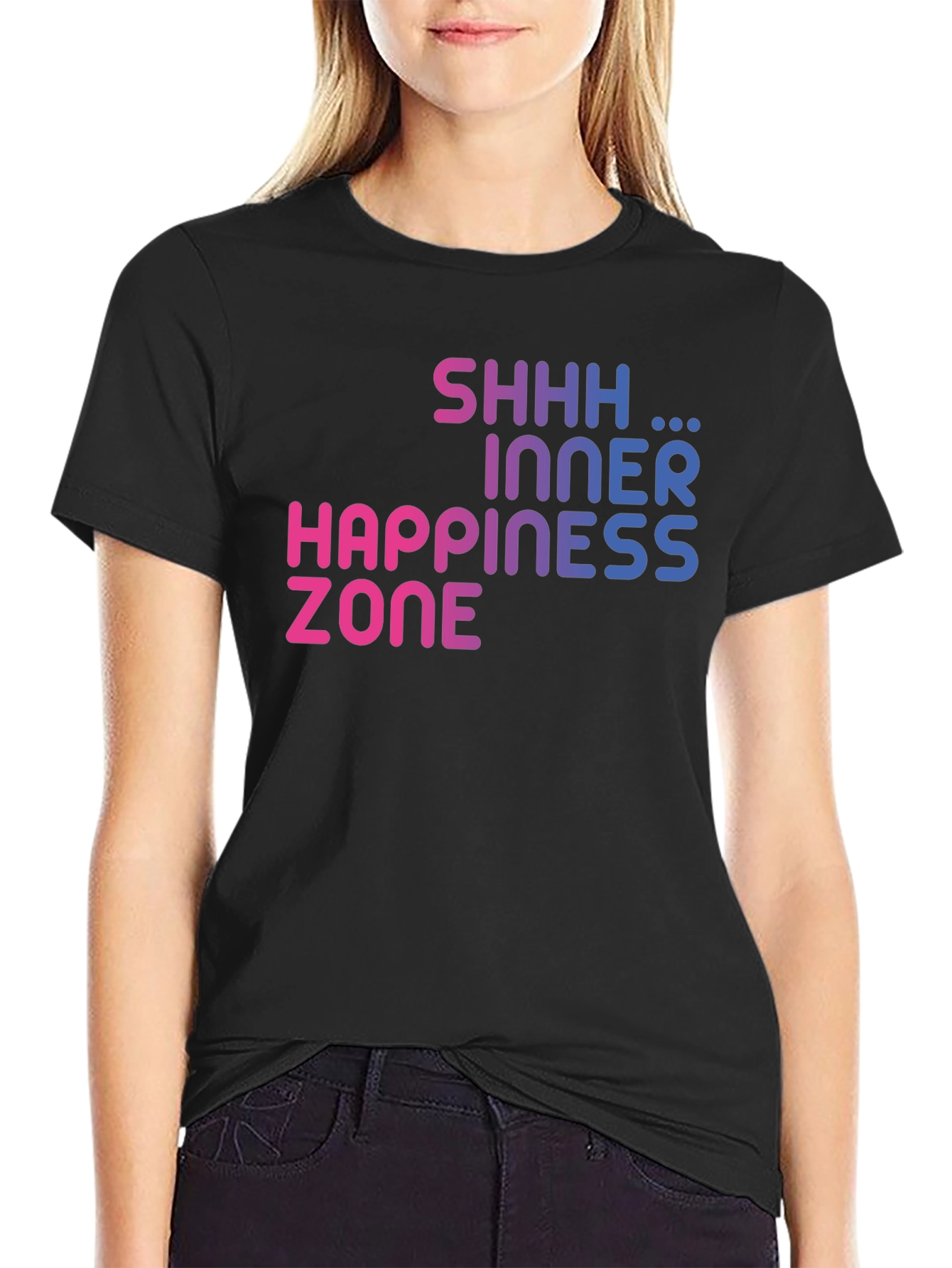 Inner Happiness Zone Graphic Tee - Comfort Fit